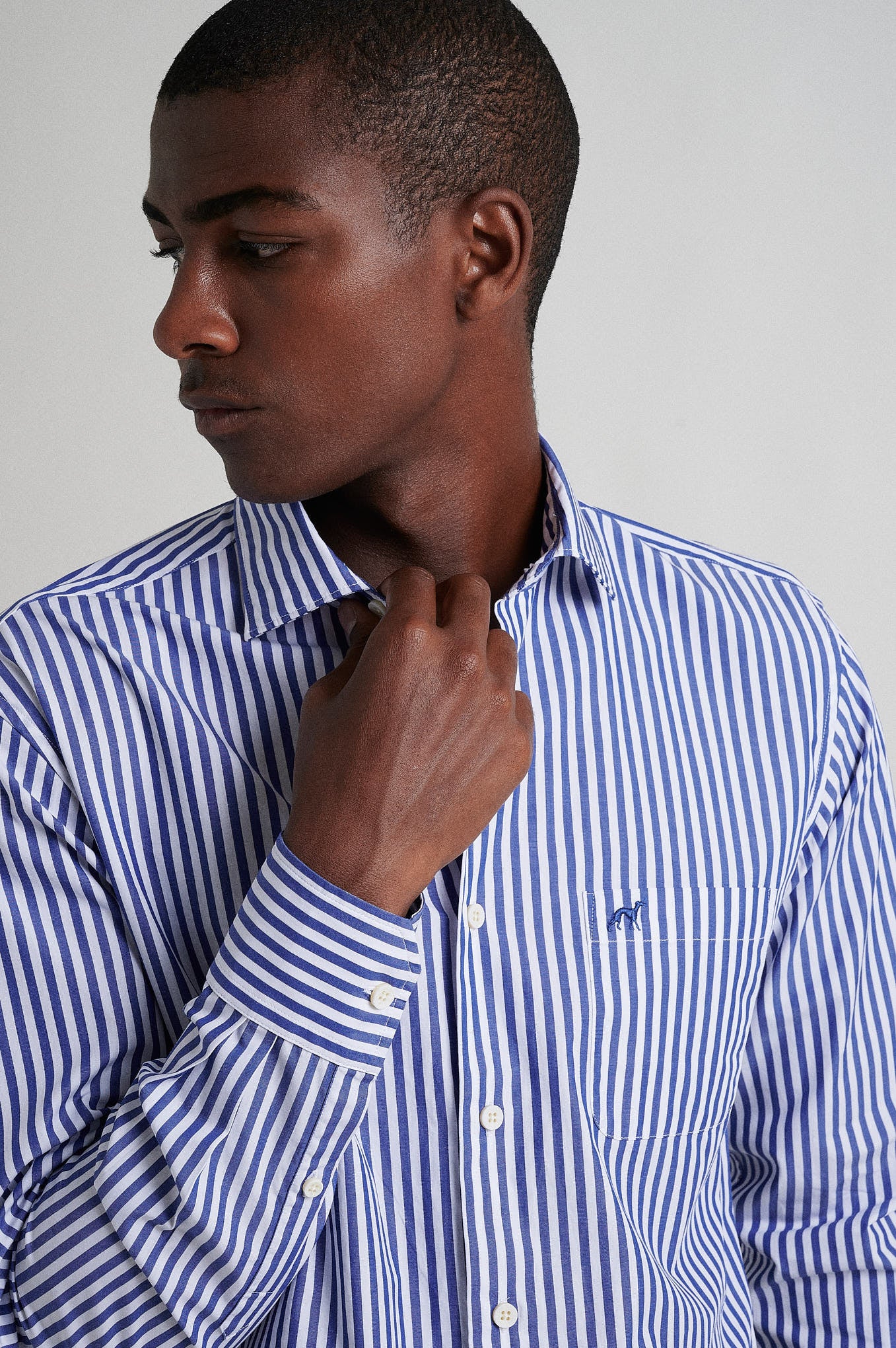 Slim fit 100% organic cotton shirt - Image 5