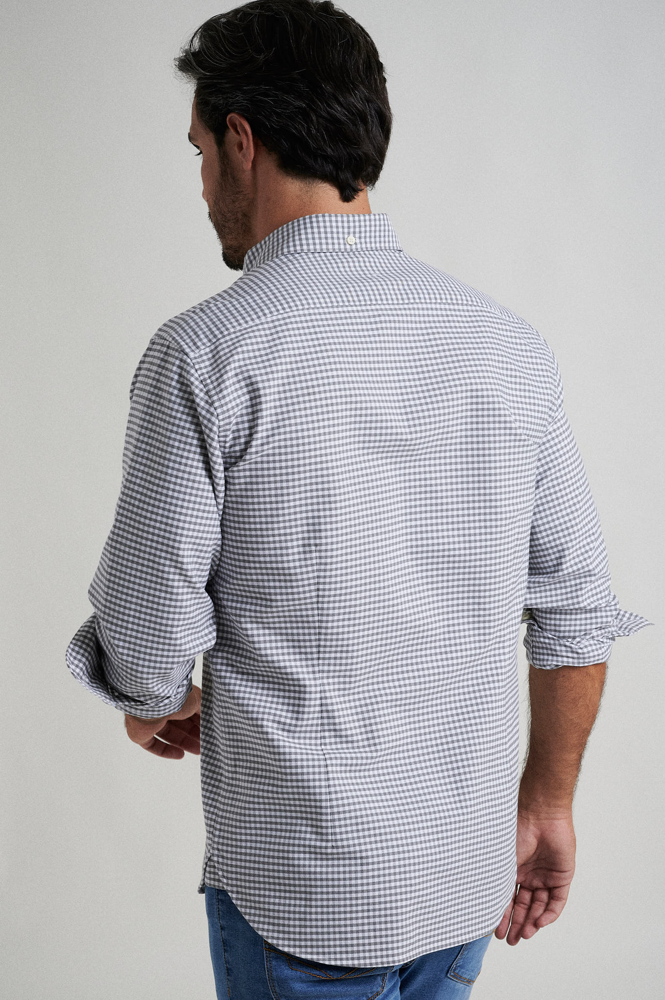 Slim fit 100% organic cotton shirt - Image 3