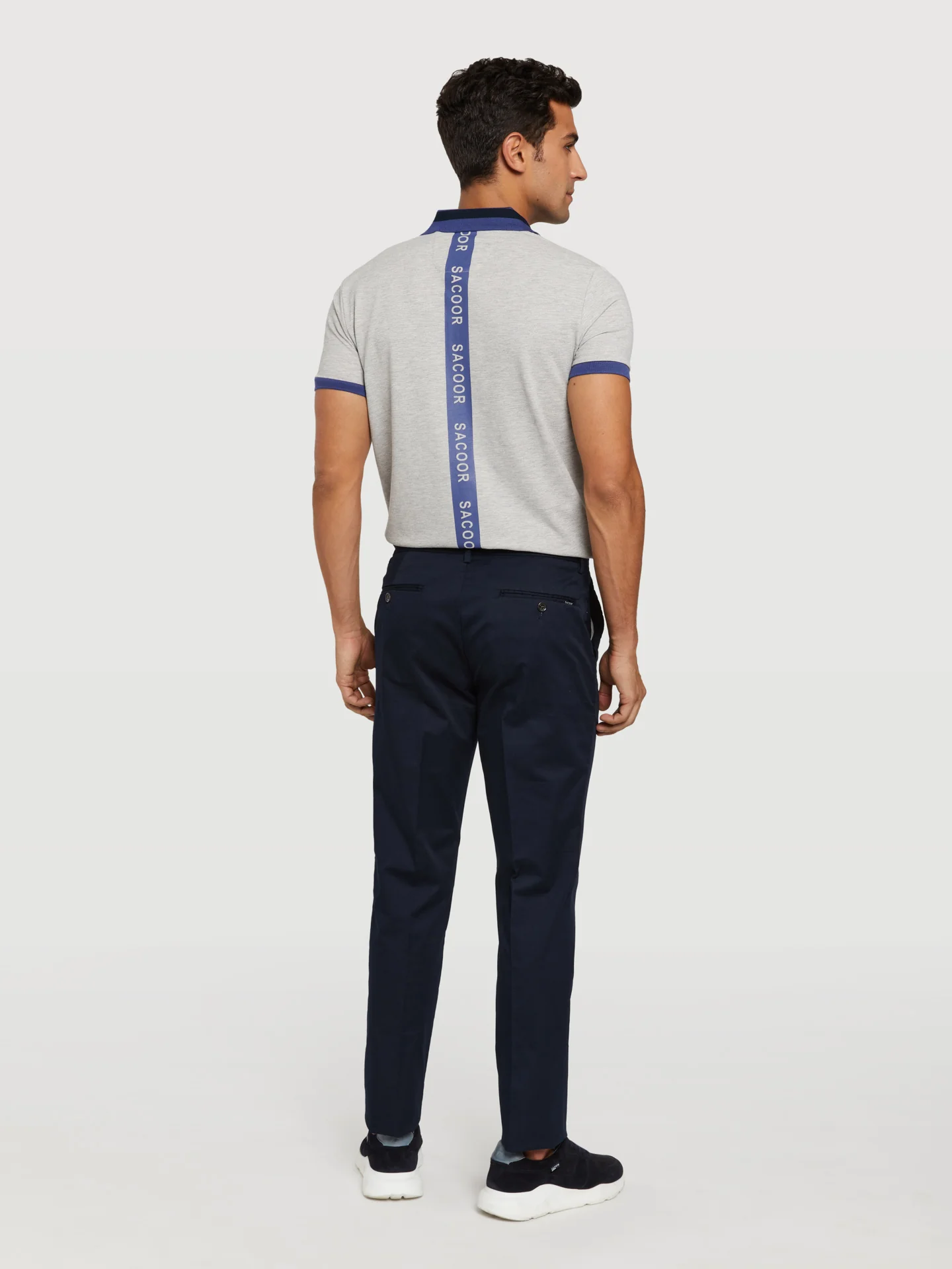 Slim fit basic chino trousers - Image 5