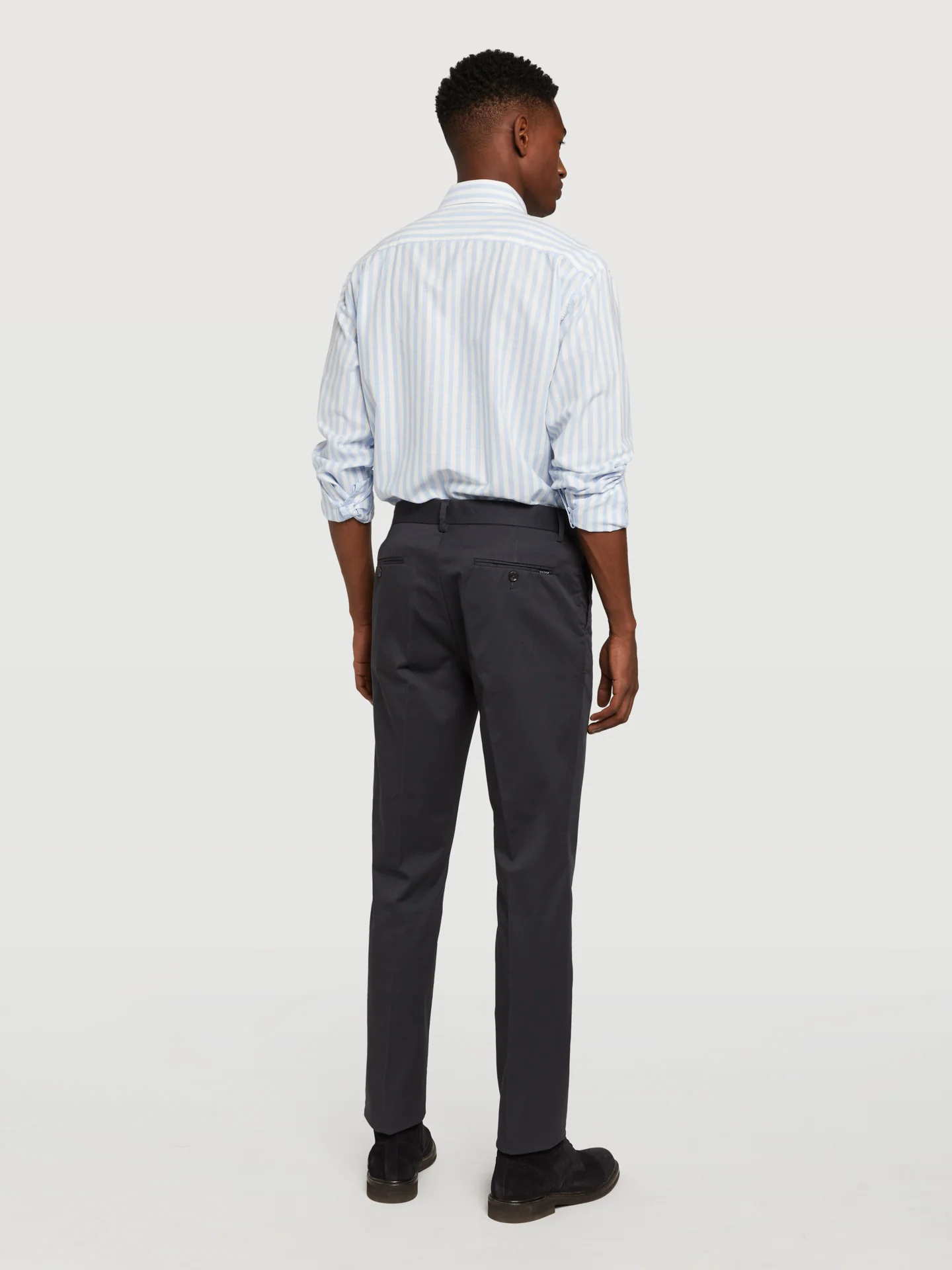 Slim fit basic chino trousers - Image 8