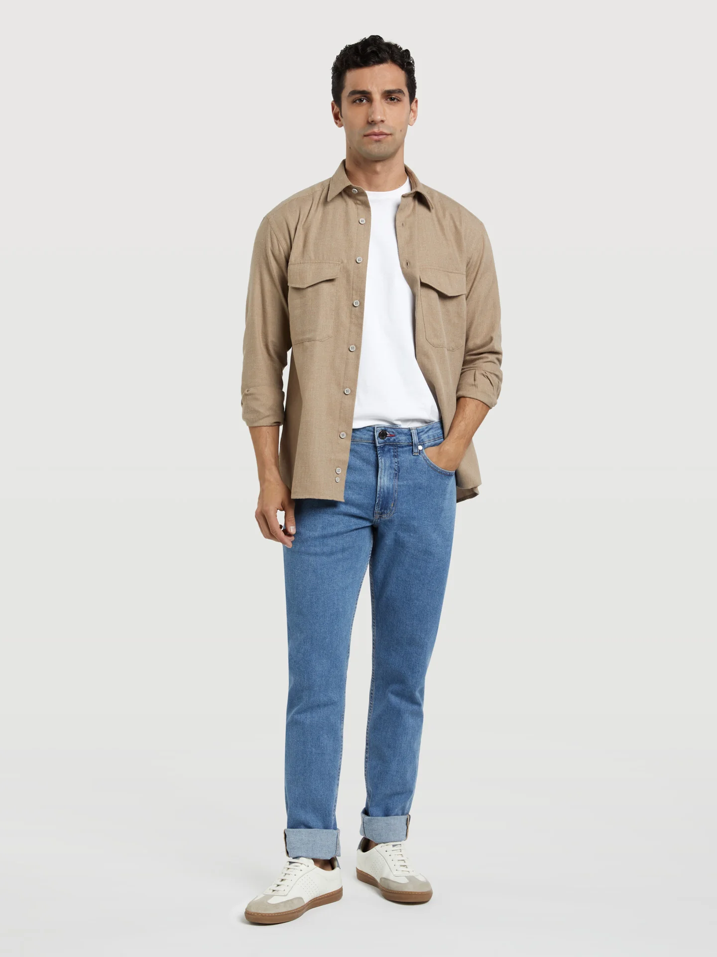 Slim Fit Basic Jeans - Image 5