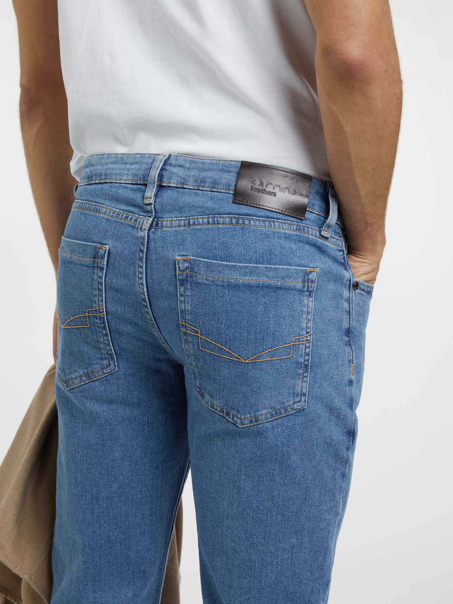 Slim Fit Basic Jeans - Image 7