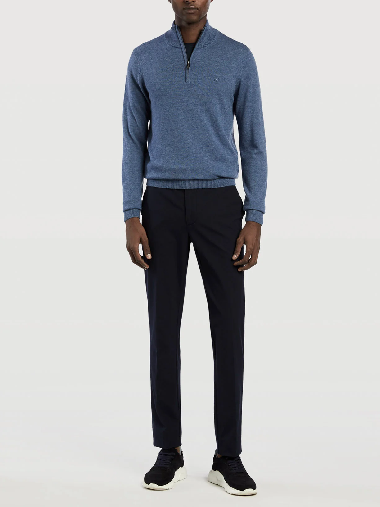 Slim fit bi stretch chino trousers