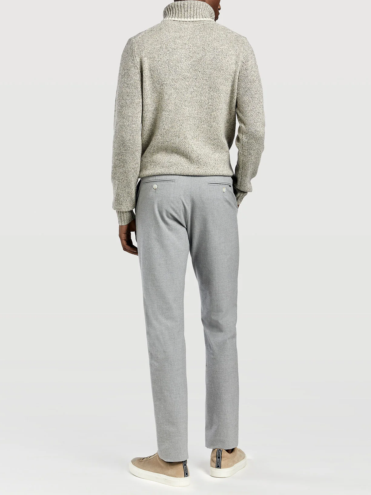 Slim fit bi stretch chino trousers - Image 5