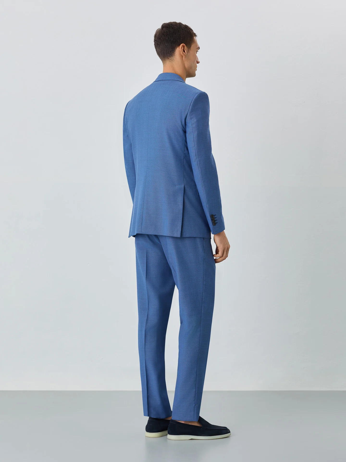 Slim Fit Birdeye Suit In Super Stretch - Image 3