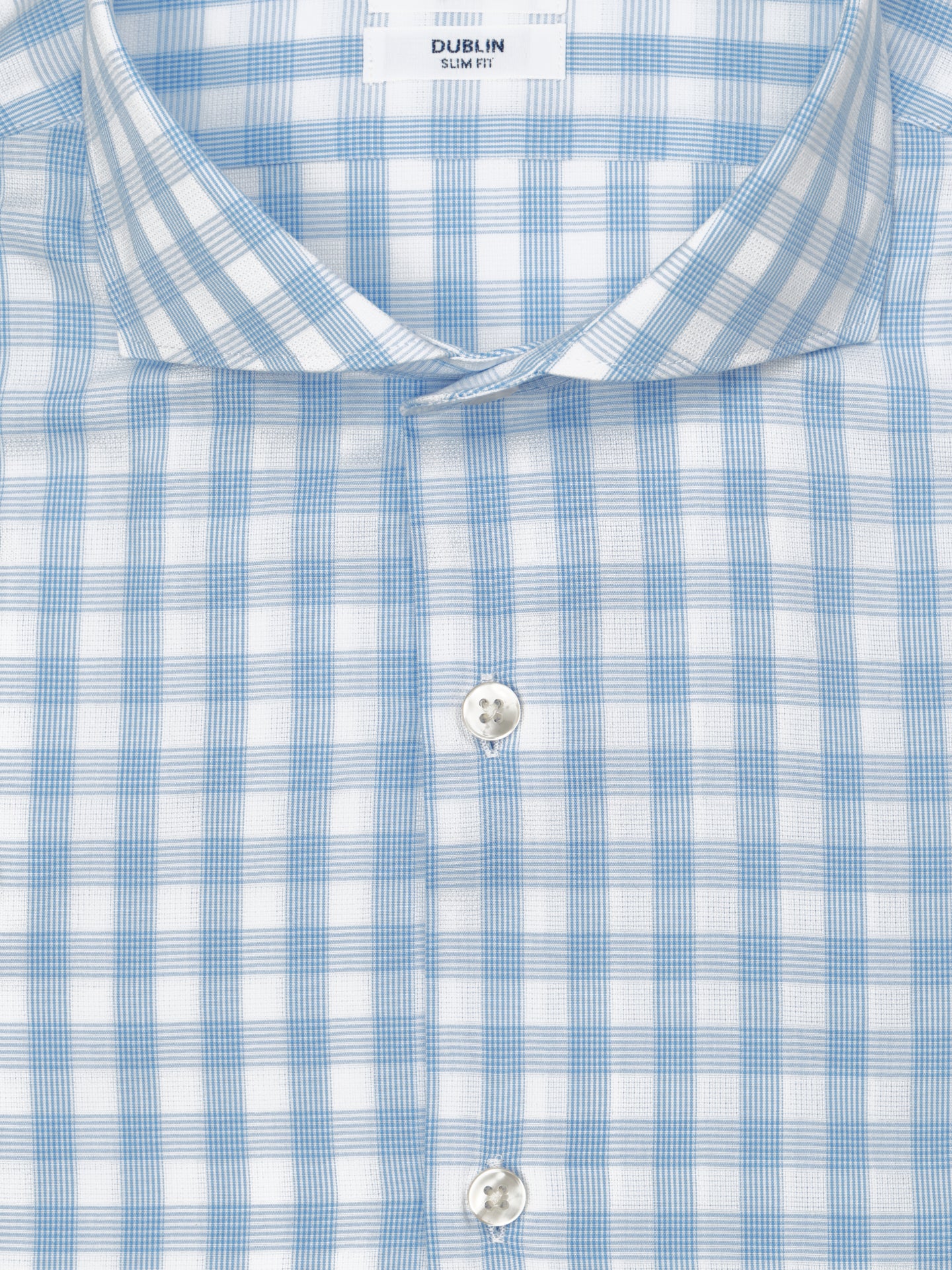 Slim fit Business checks formal shirt - Image 3