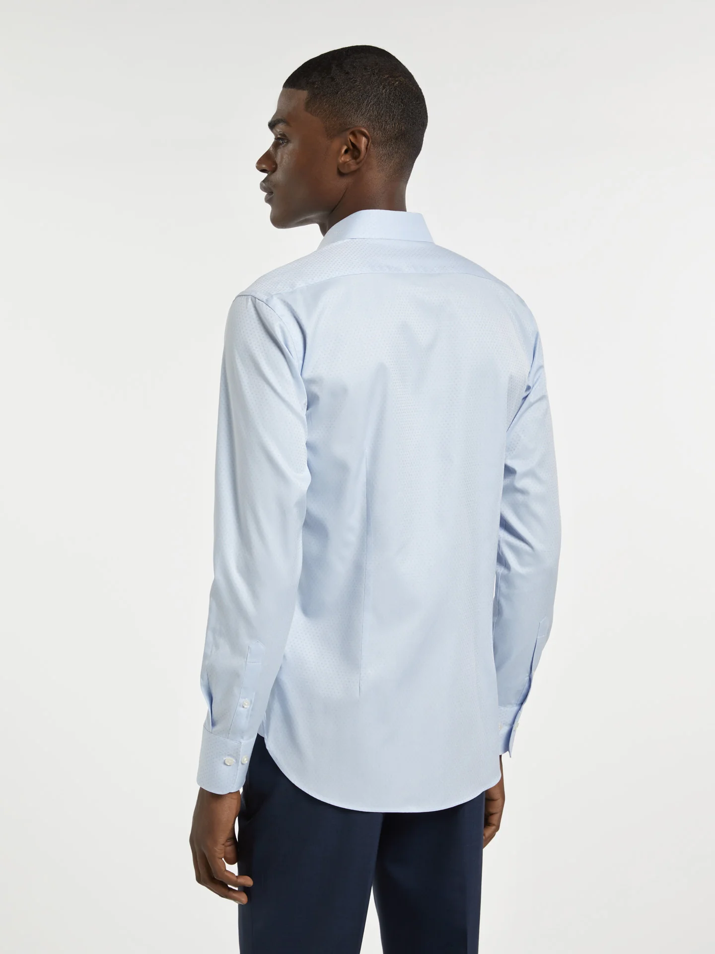 Slim Fit Business dots Formal Shirt - Image 3