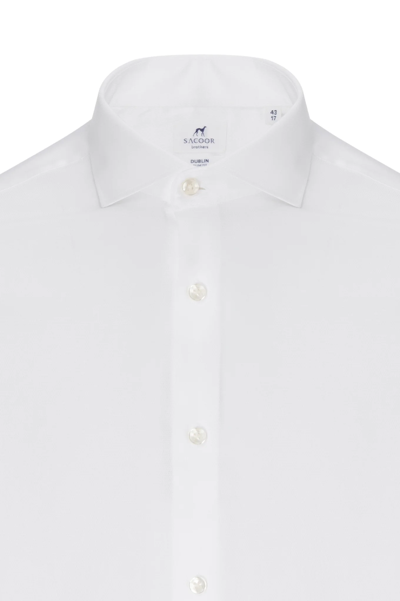 Slim fit Business plain formal shirt - Image 3