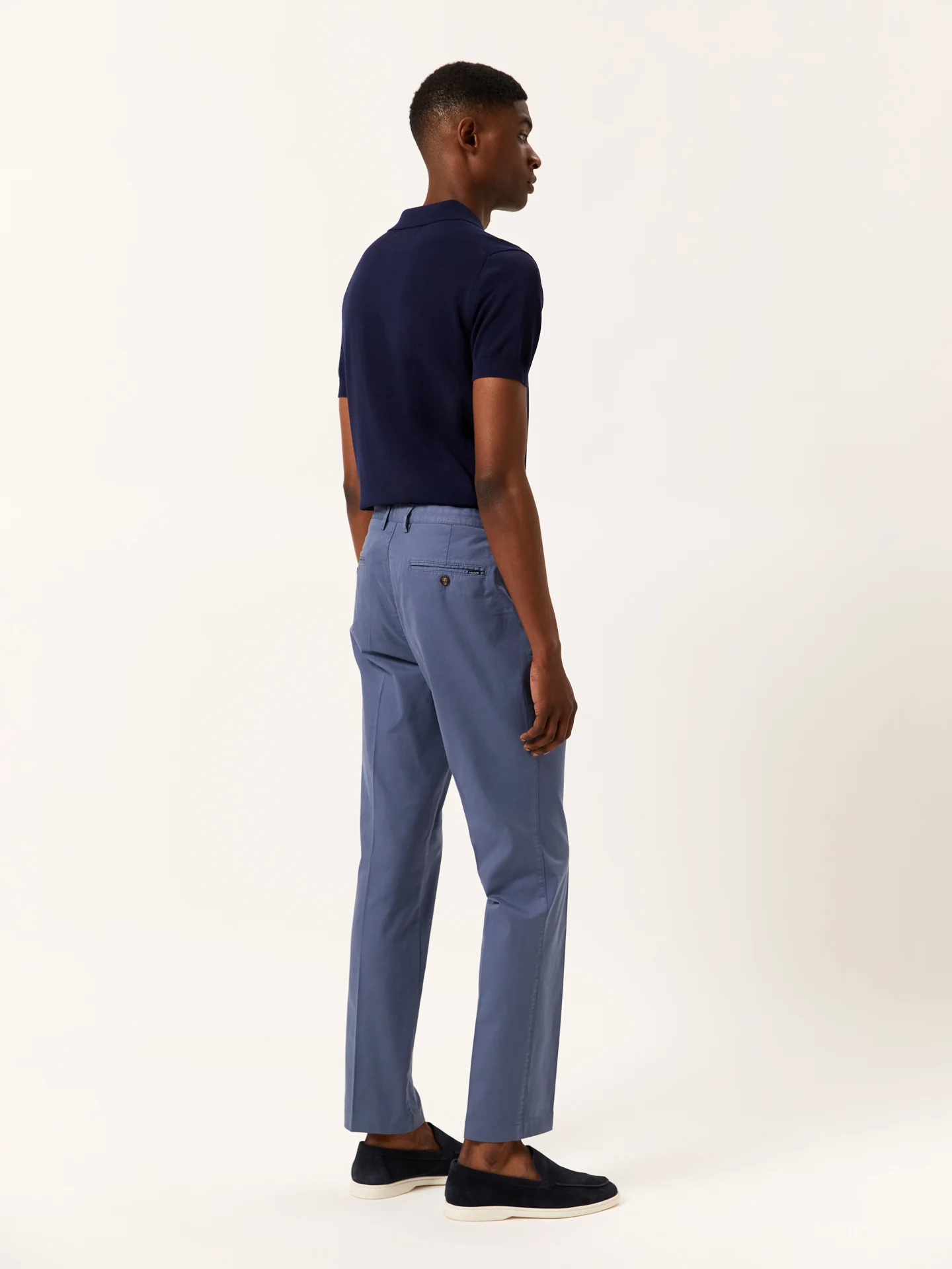 Slim fit Canvas Garment Dye Casual Trousers - Image 7