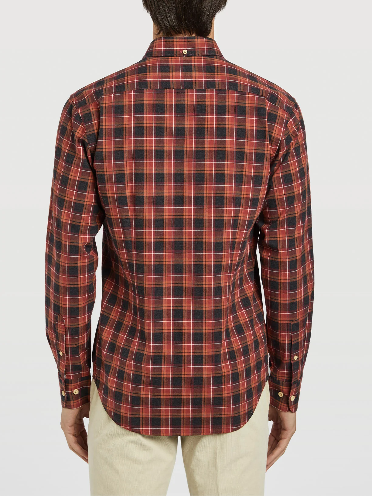 Slim fit casual checks shirt - Image 4