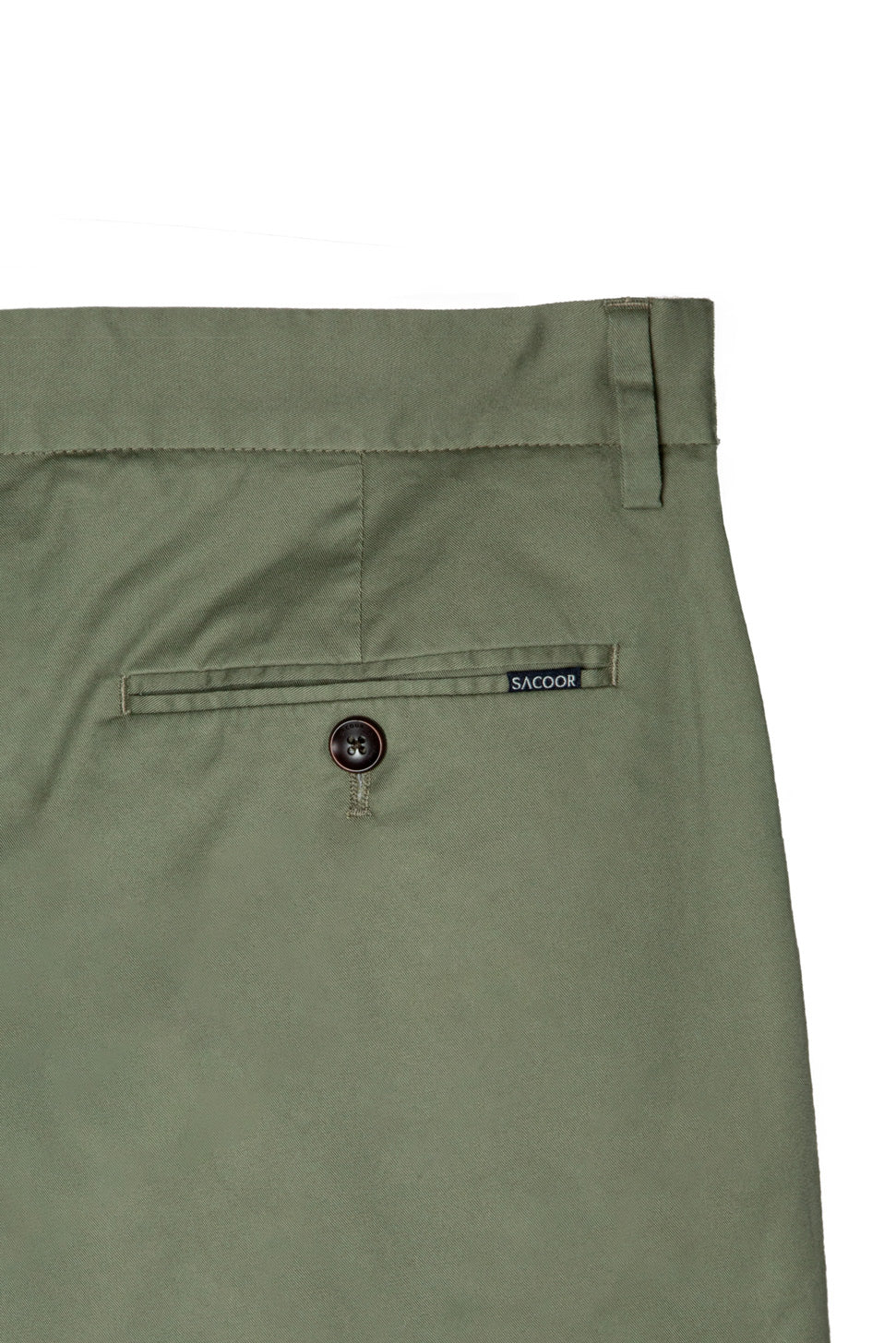 Slim Fit Casual Trousers in Comfort Cotton - Image 4
