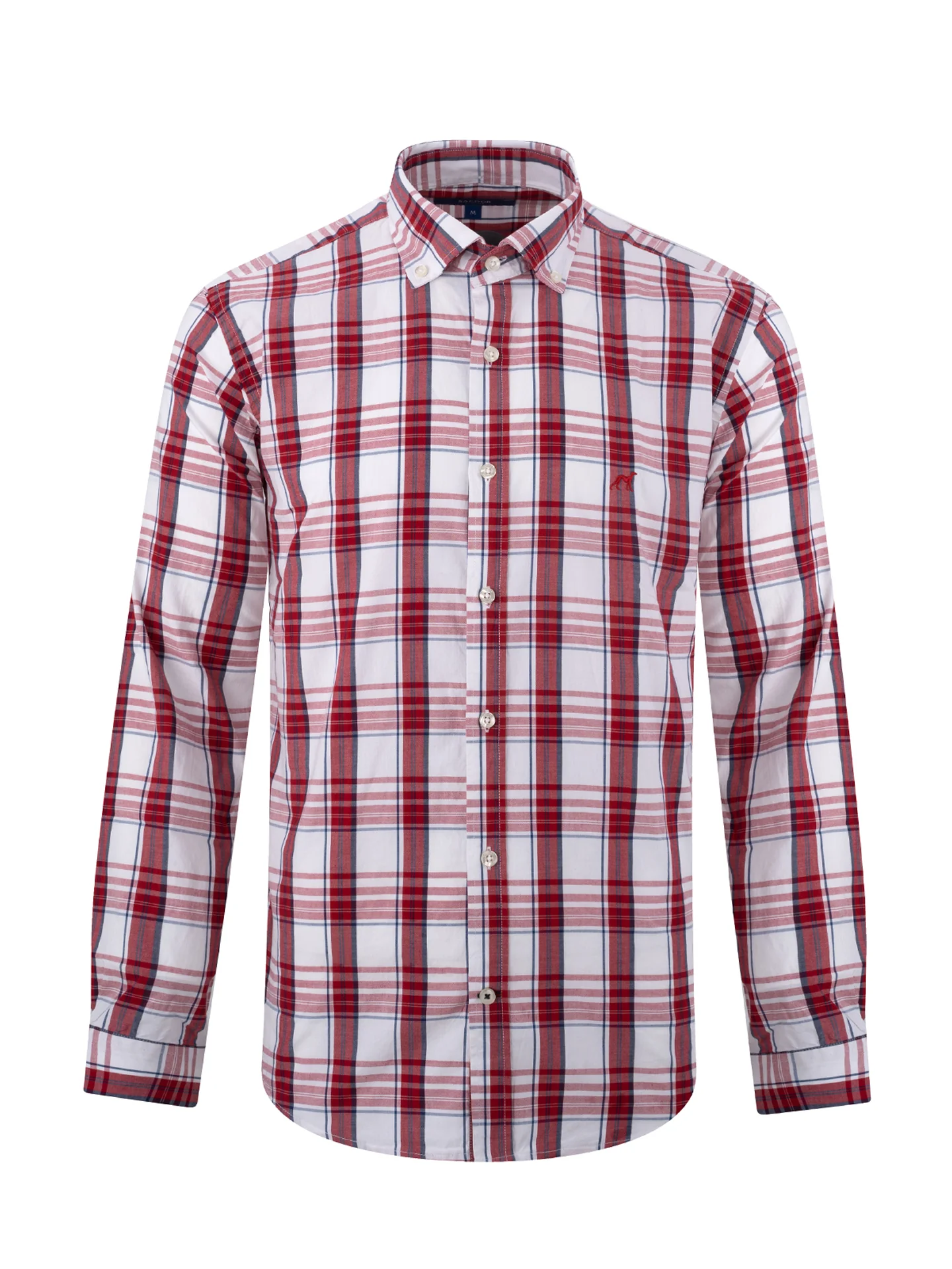 Slim fit checked shirt