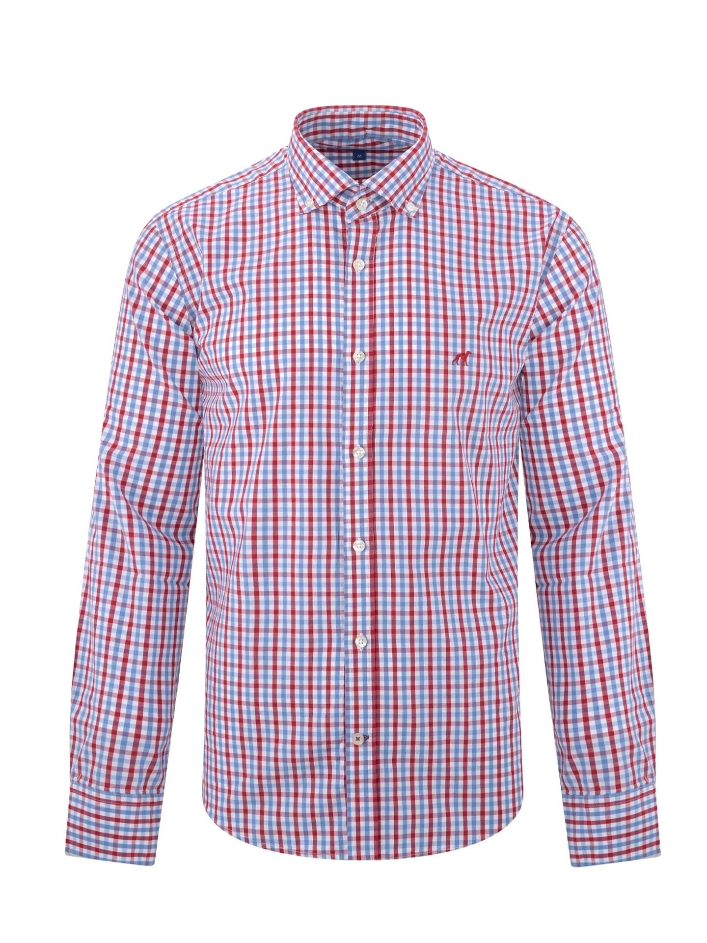 Slim fit checked shirt