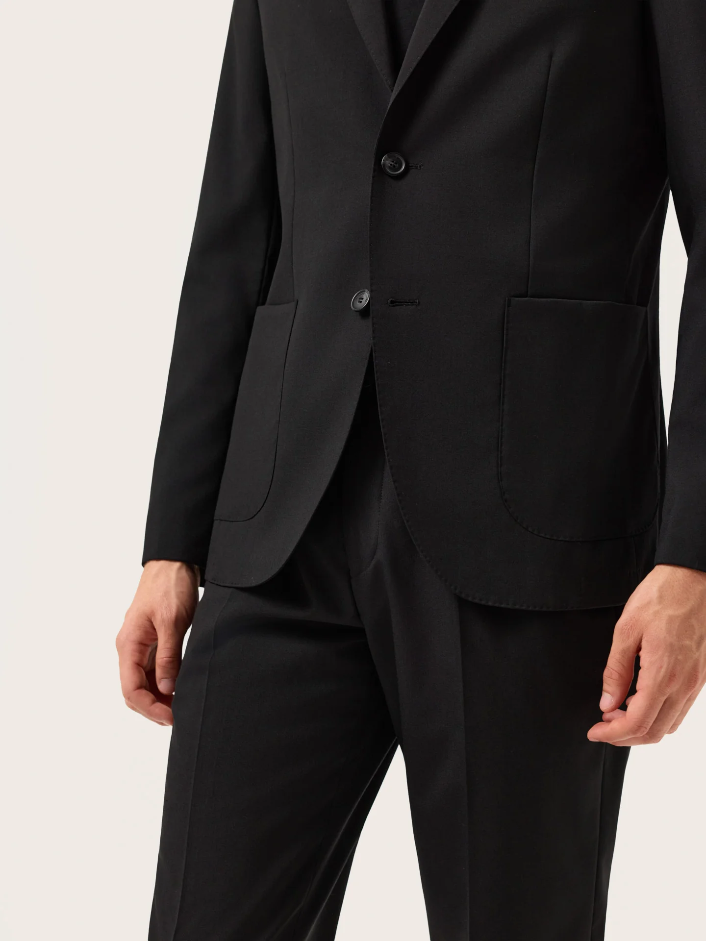 Slim Fit Cordura Combat Wool Travel Suit - Image 2