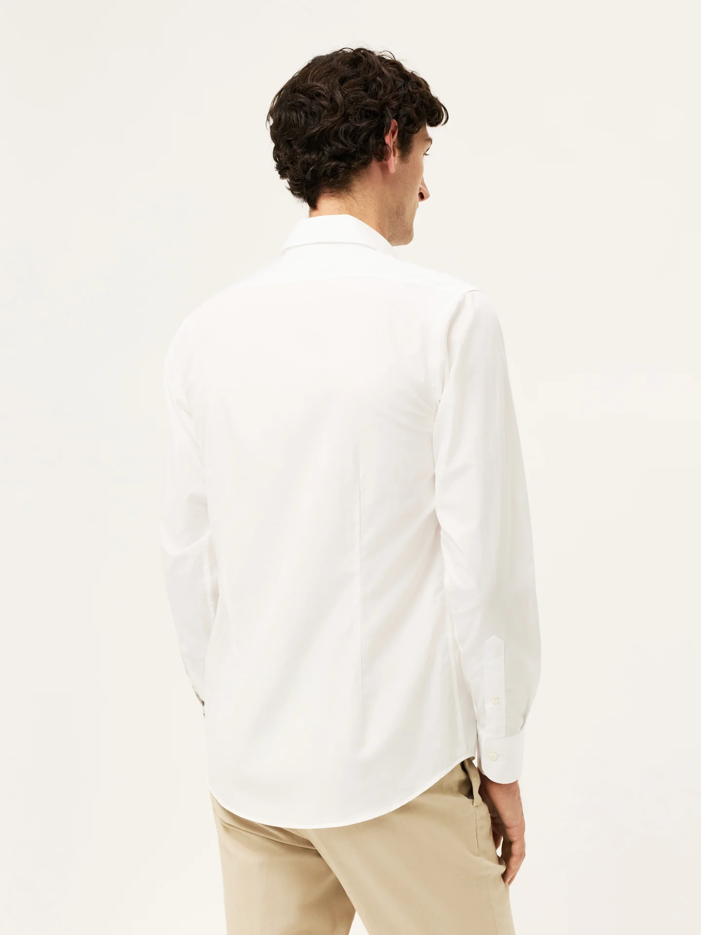 Slim Fit Cotton Formal Shirt With Newport Collar - Image 3
