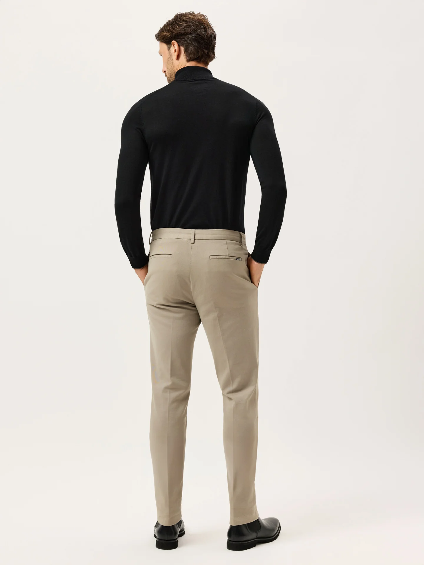 Slim Fit Faded Twill Chino With Garment Dyed Finish - Image 23
