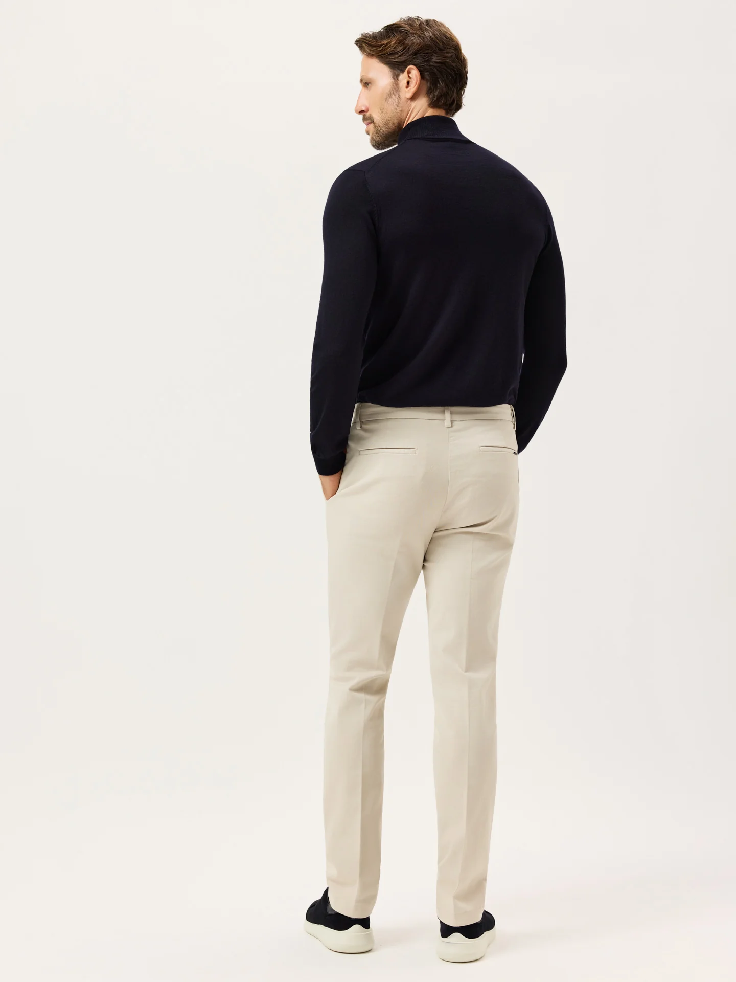 Slim Fit Faded Twill Chino With Garment Dyed Finish - Image 27