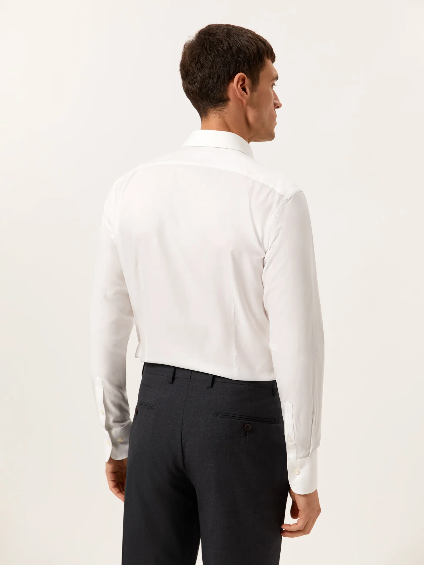 Slim Fit Formal Oxford Shirt in 100% Cotton - Image 3