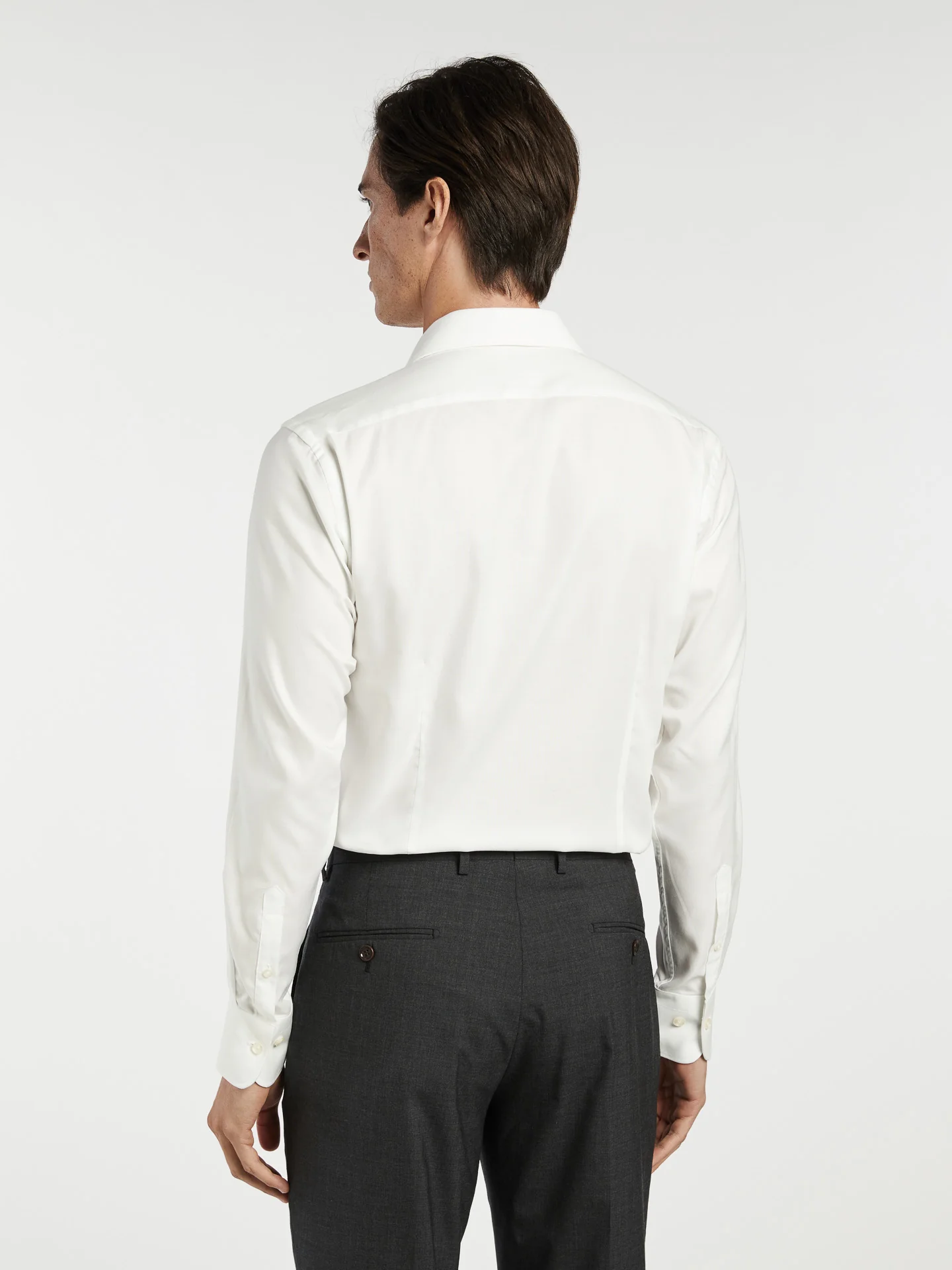 Slim Fit Formal Oxford Shirt in 100% Cotton - Image 3