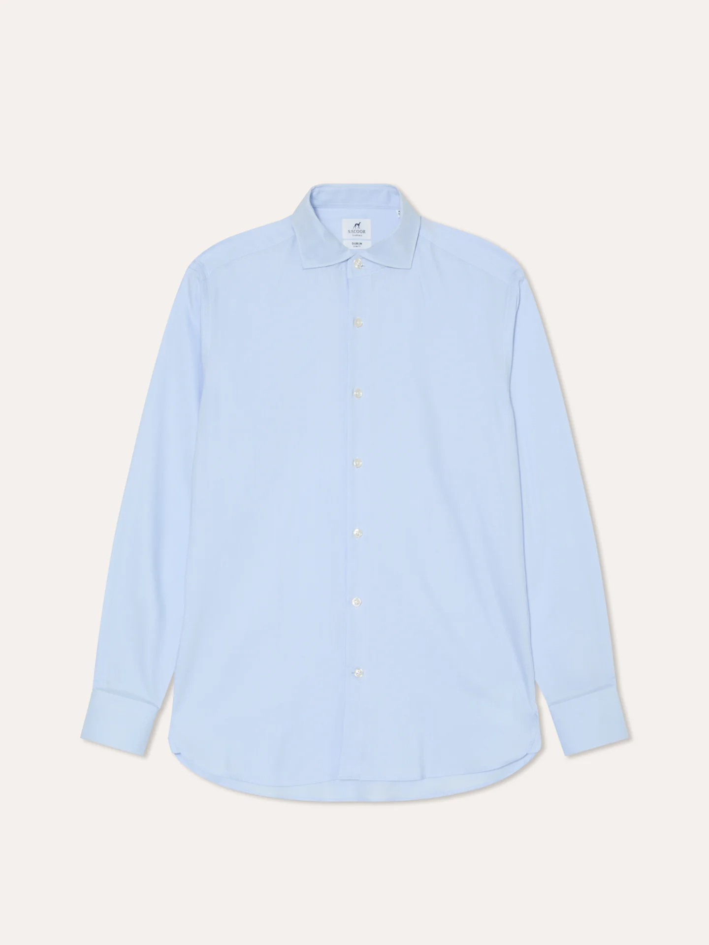 Slim Fit Formal Oxford Shirt in 100% Cotton - Image 6