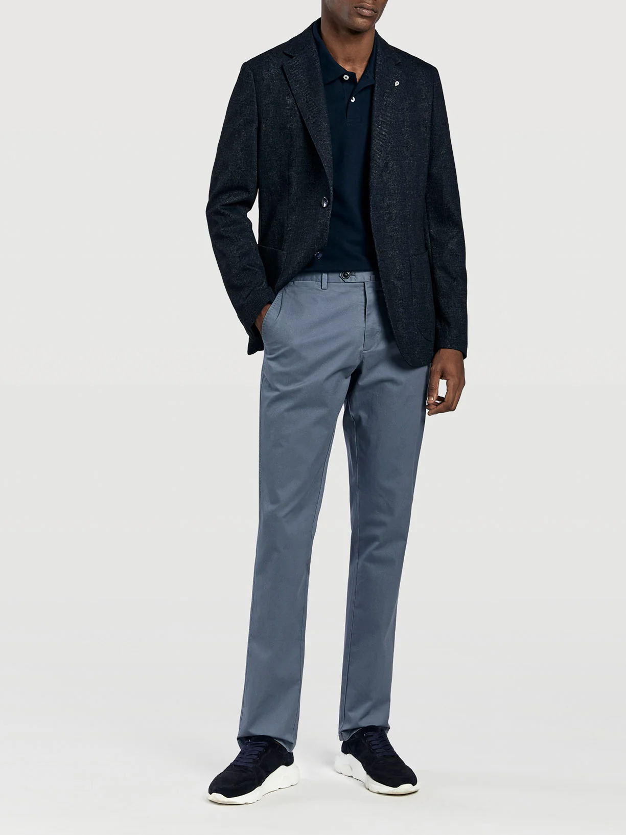 Slim fit garment dye chino trousers - Image 14