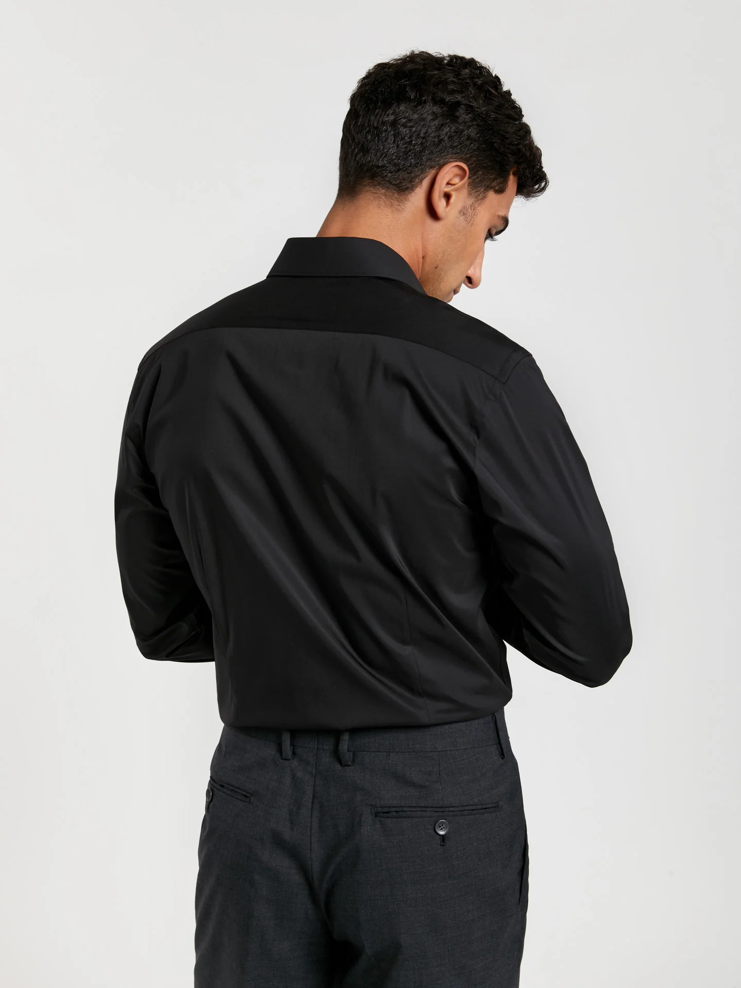 Slim fit k-easy plain poplin comfort formal shirt - Image 3