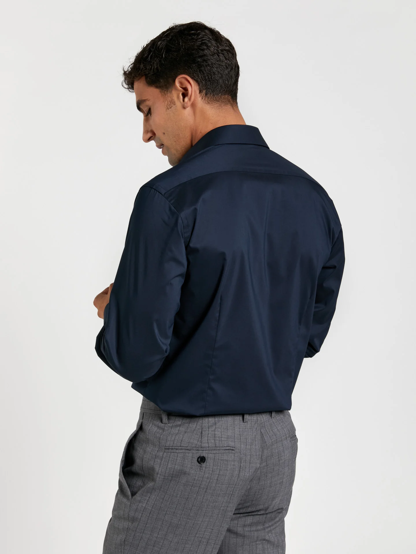 Slim fit k-easy plain poplin comfort formal shirt - Image 6
