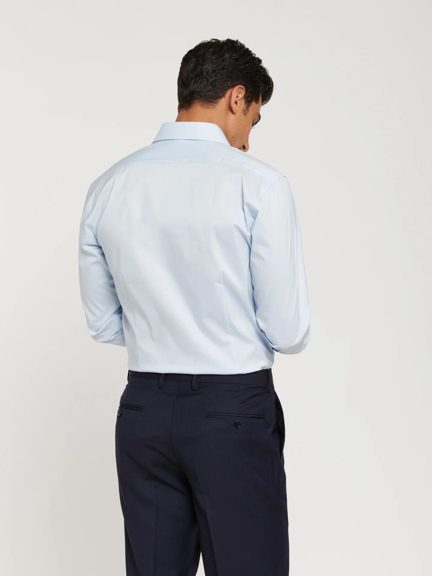 Slim fit k-easy plain poplin comfort formal shirt - Image 9