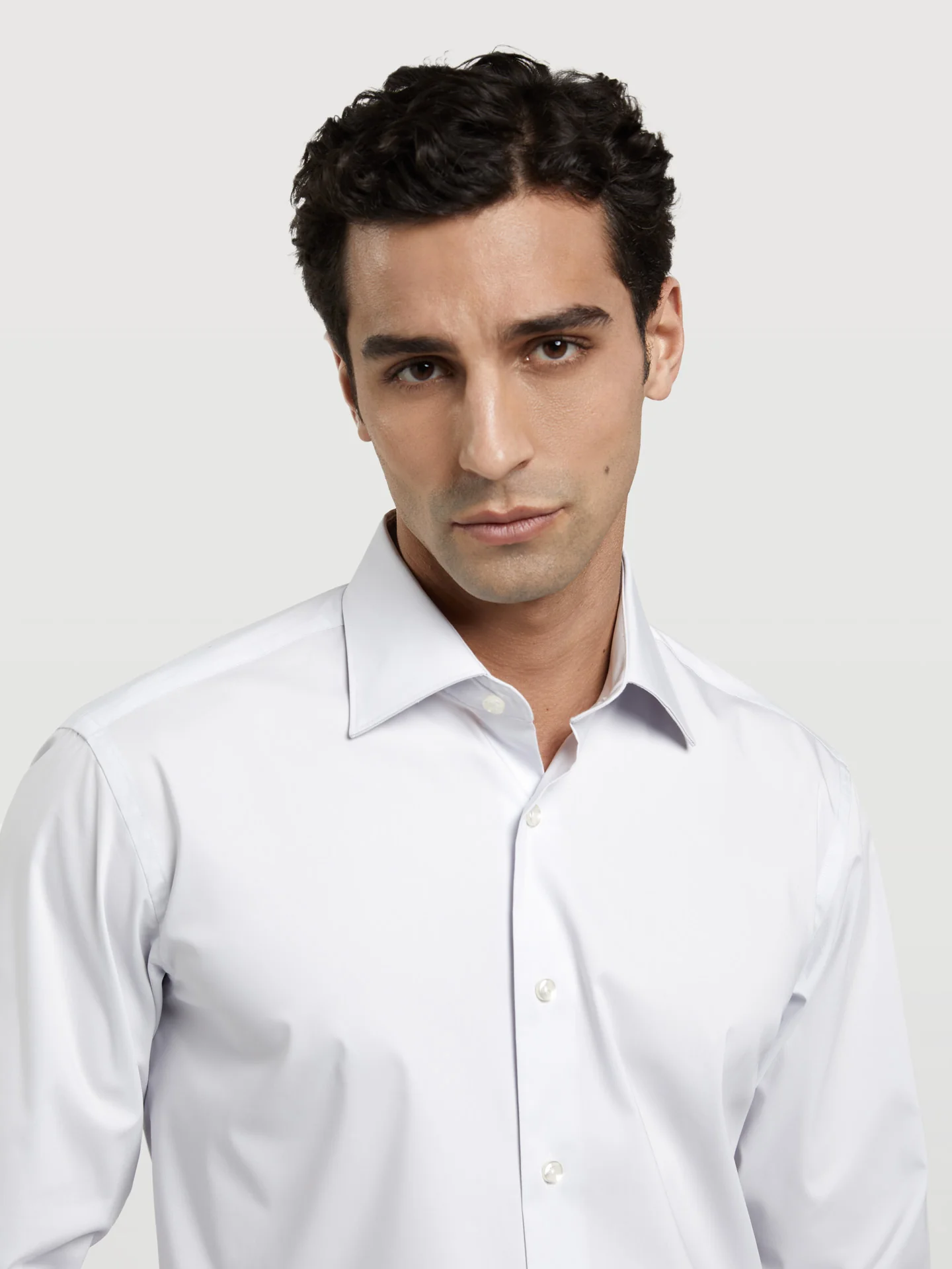 Slim Fit K-Easy Plain poplin Comfort Formal Shirt - Image 13