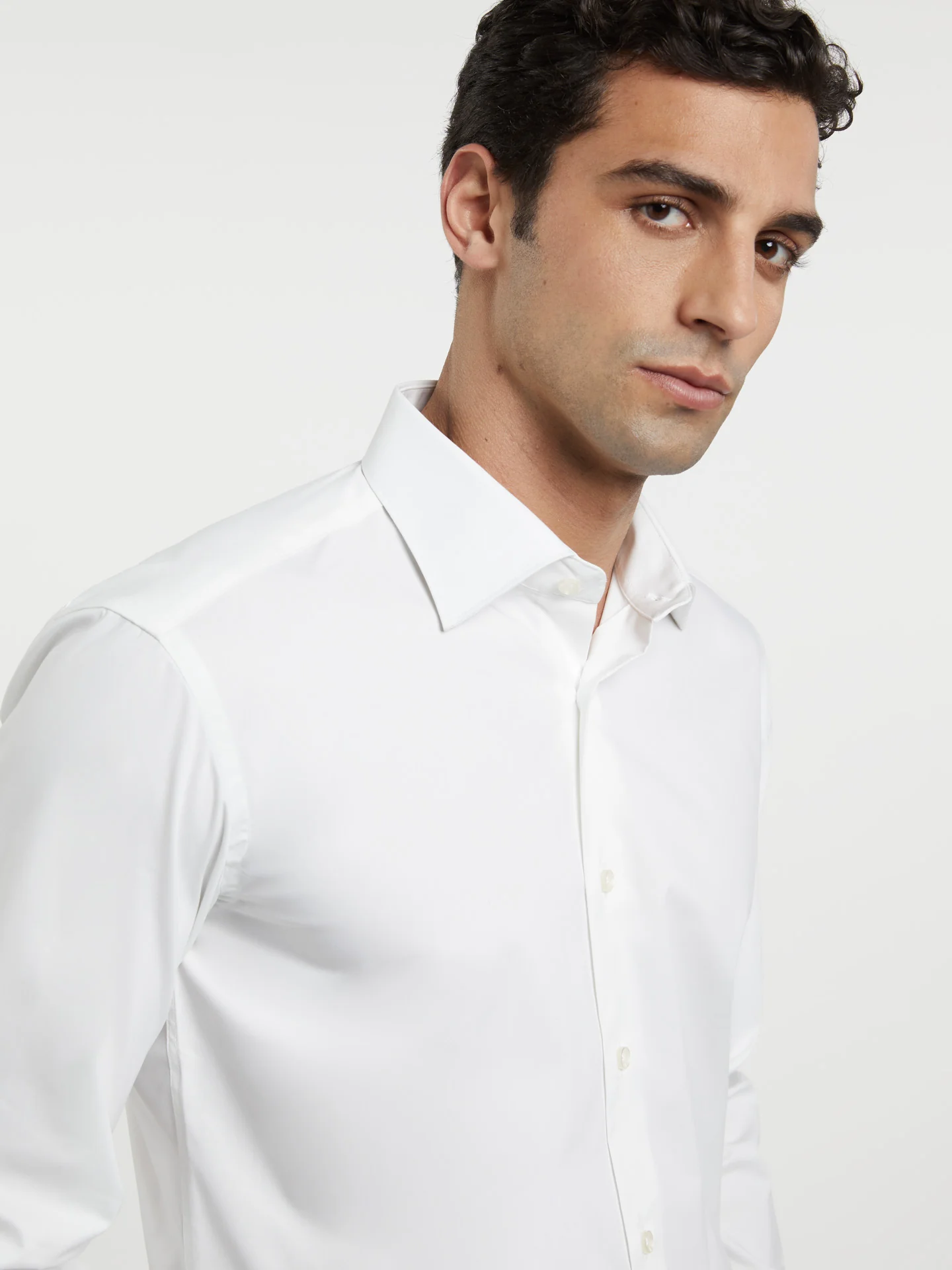 Slim Fit K-Easy Plain poplin Comfort Formal Shirt - Image 19