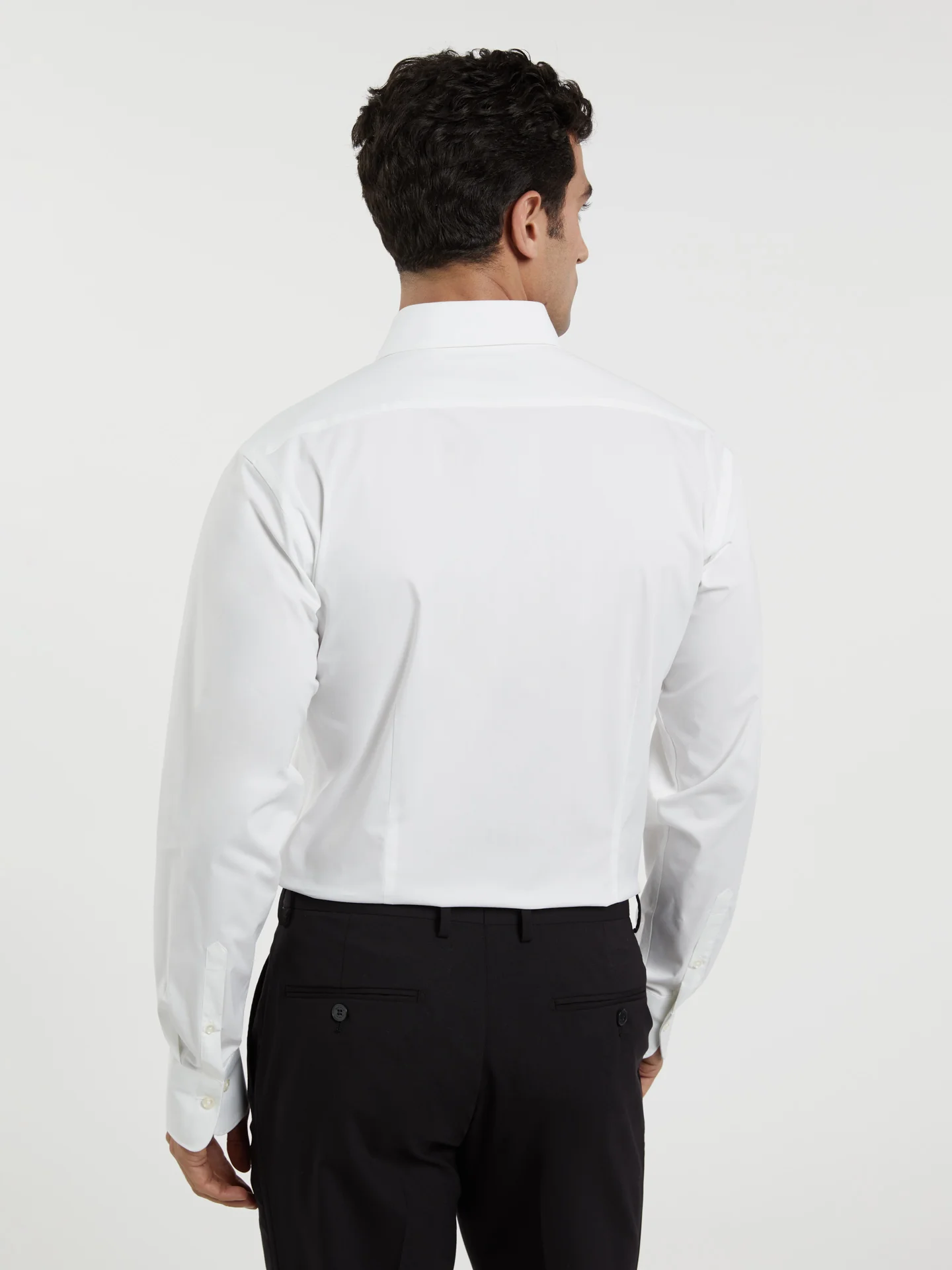 Slim Fit K-Easy Plain poplin Comfort Formal Shirt - Image 20