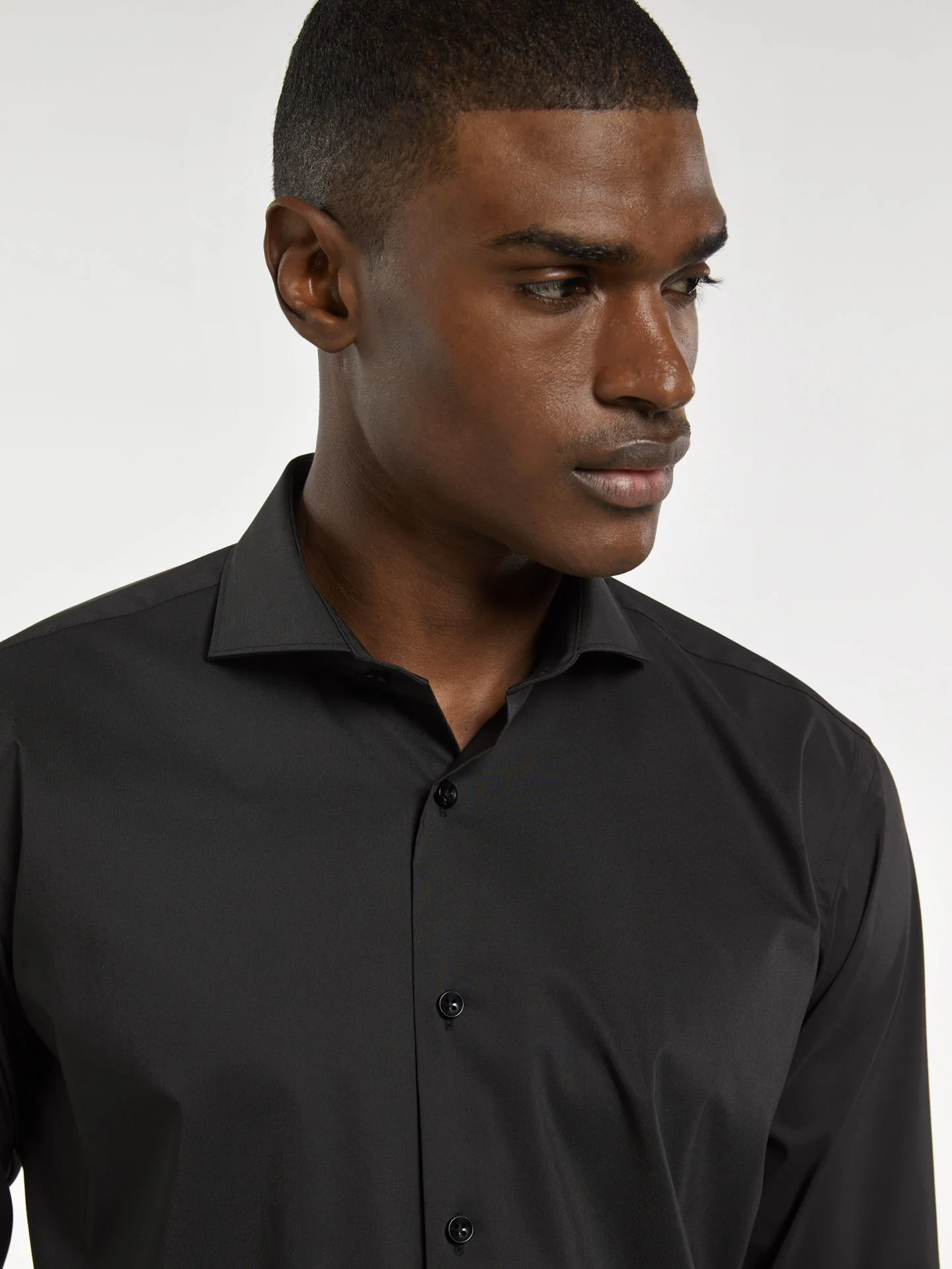Slim fit k-easy plain poplin comfort formal shirt - Image 2