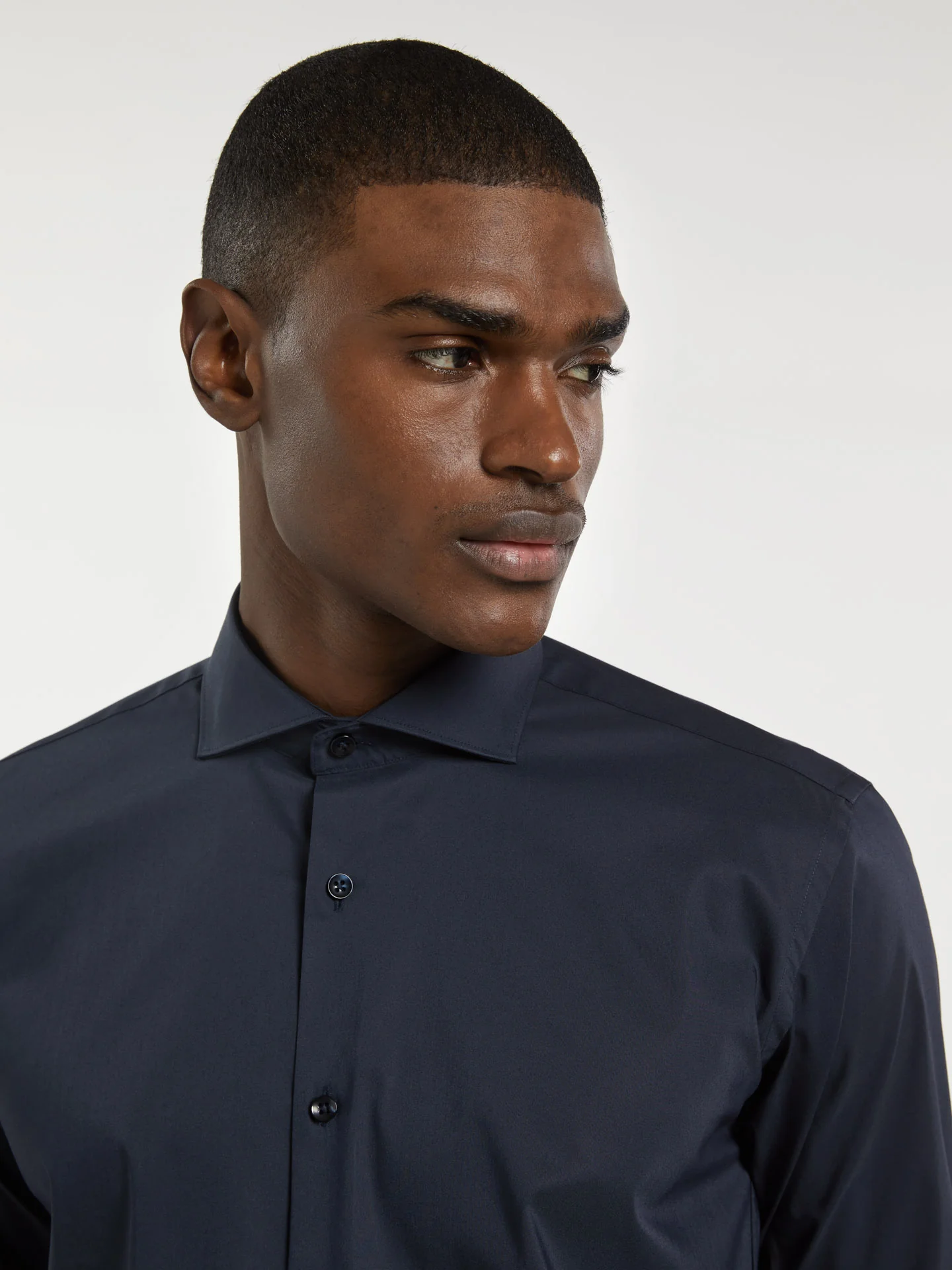 Slim fit k-easy plain poplin comfort formal shirt - Image 8