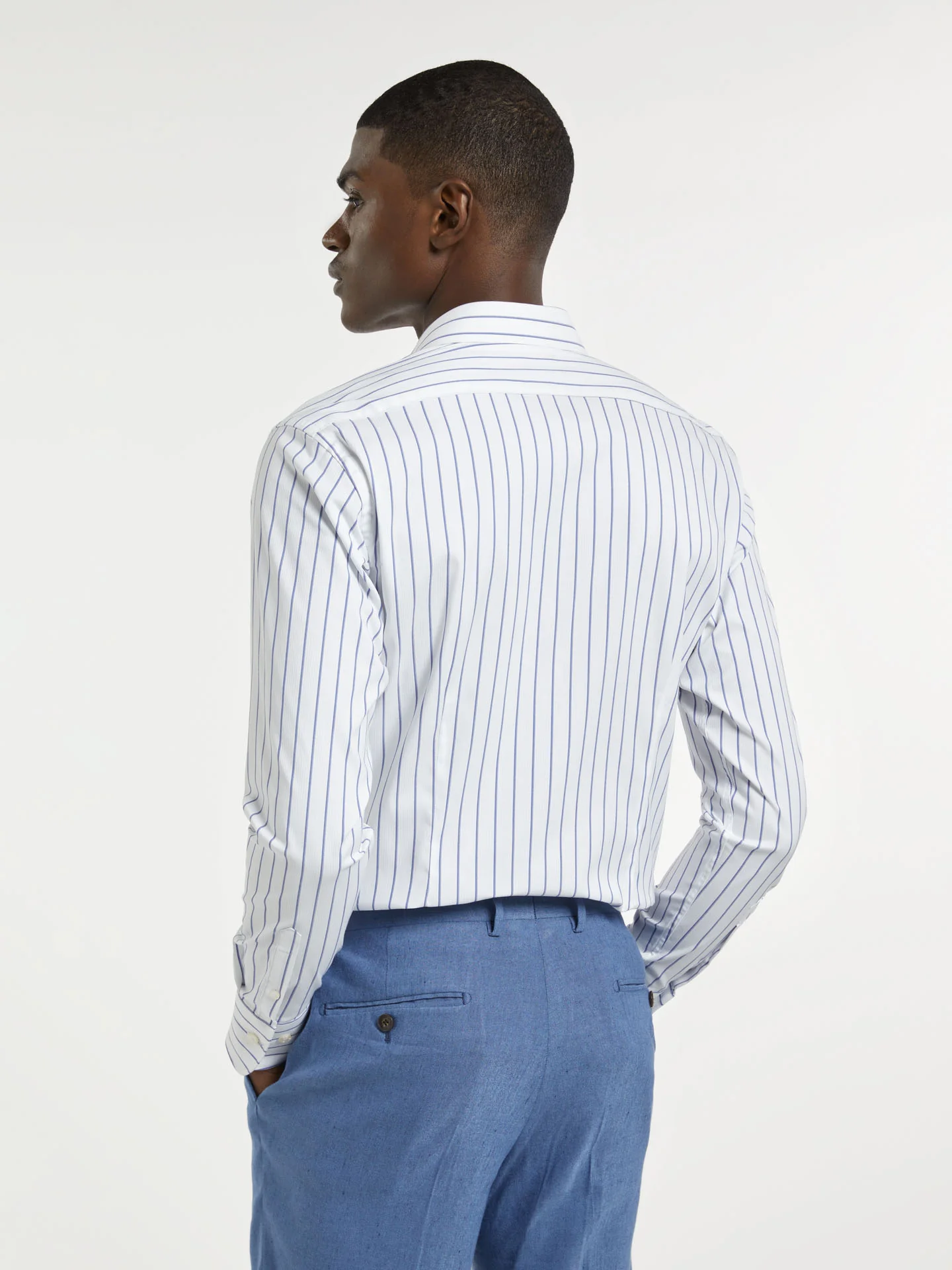 Slim Fit K-Easy Stripes Formal Shirt - Image 3