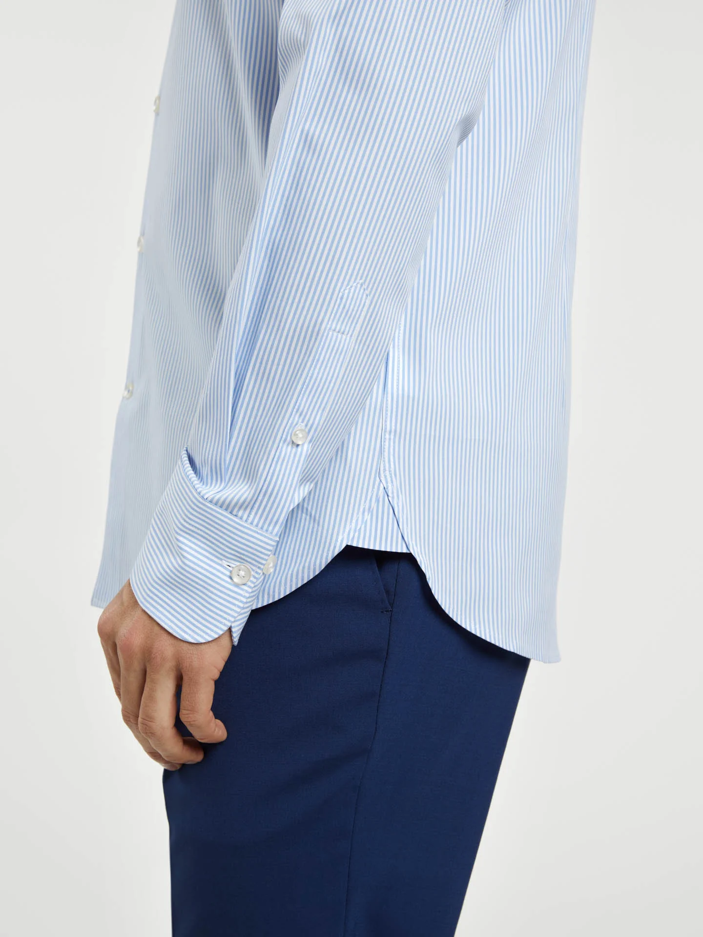 Slim Fit K-Easy Stripes Formal Shirt - Image 2