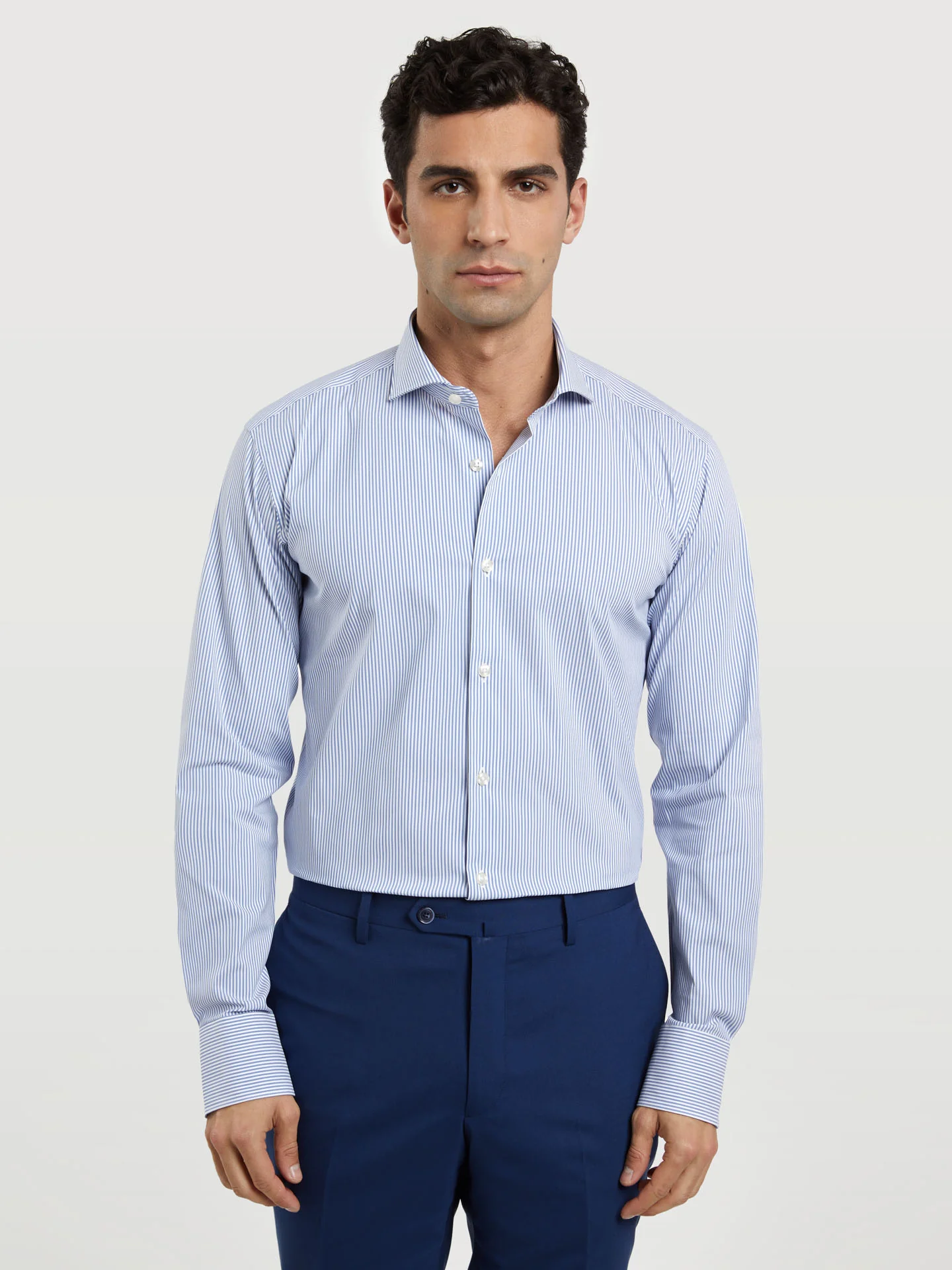 Slim Fit K-Easy Stripes Formal Shirt