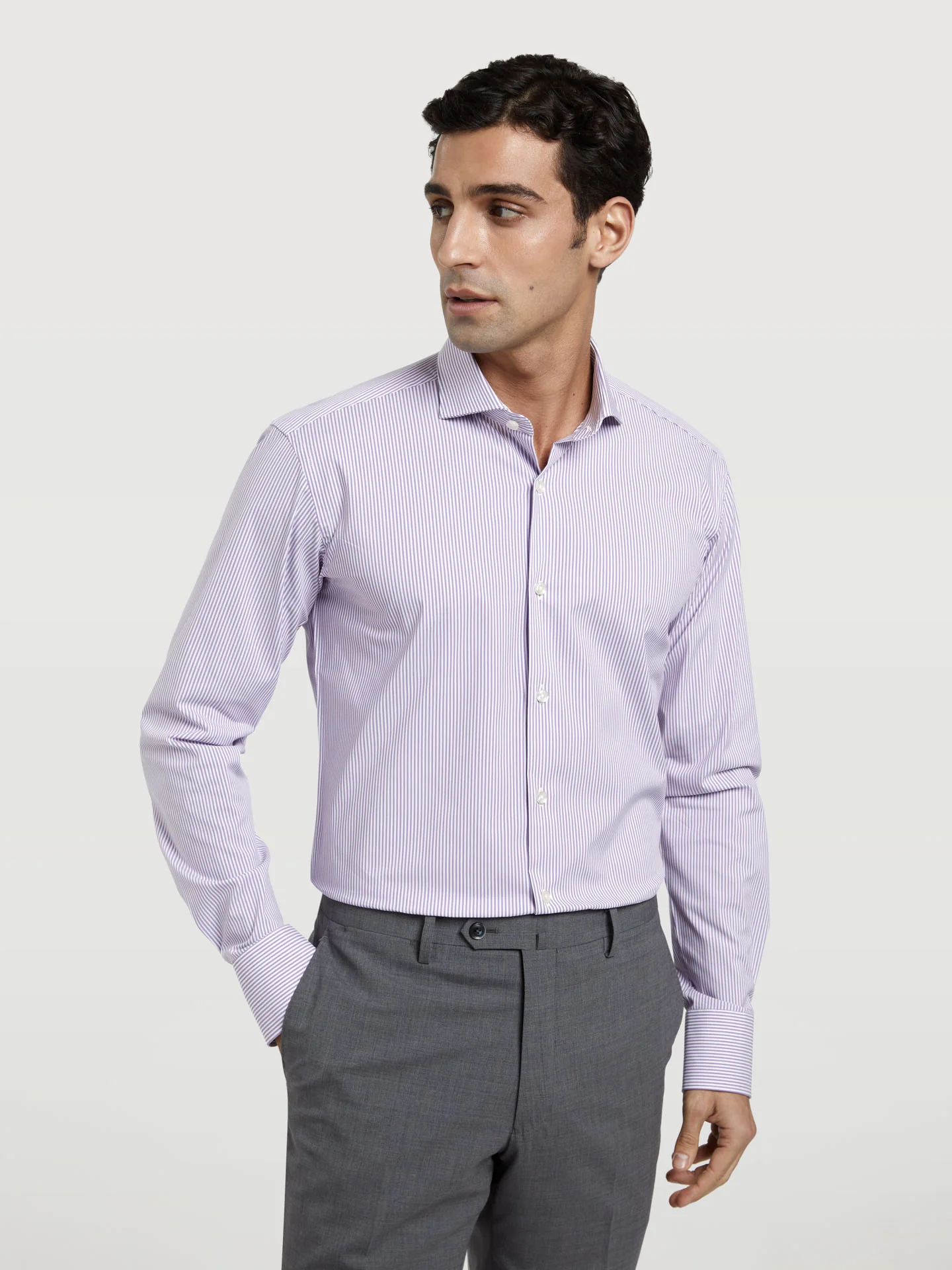 Slim Fit K-Easy Stripes Formal Shirt