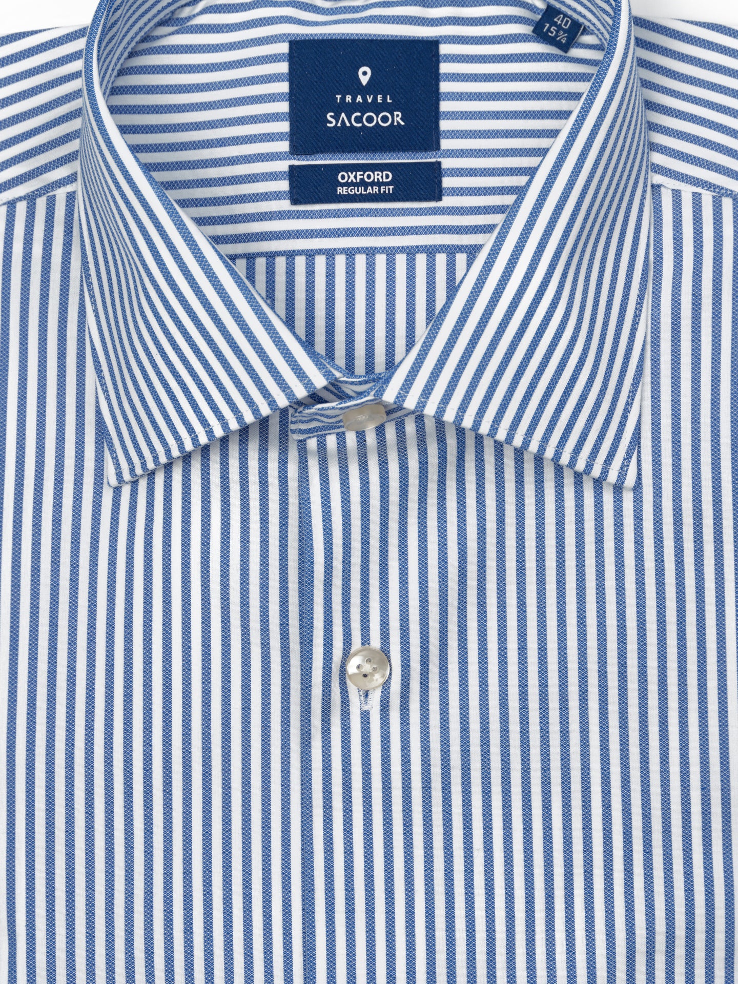 Slim fit K-Easy stripped formal shirt - Image 3