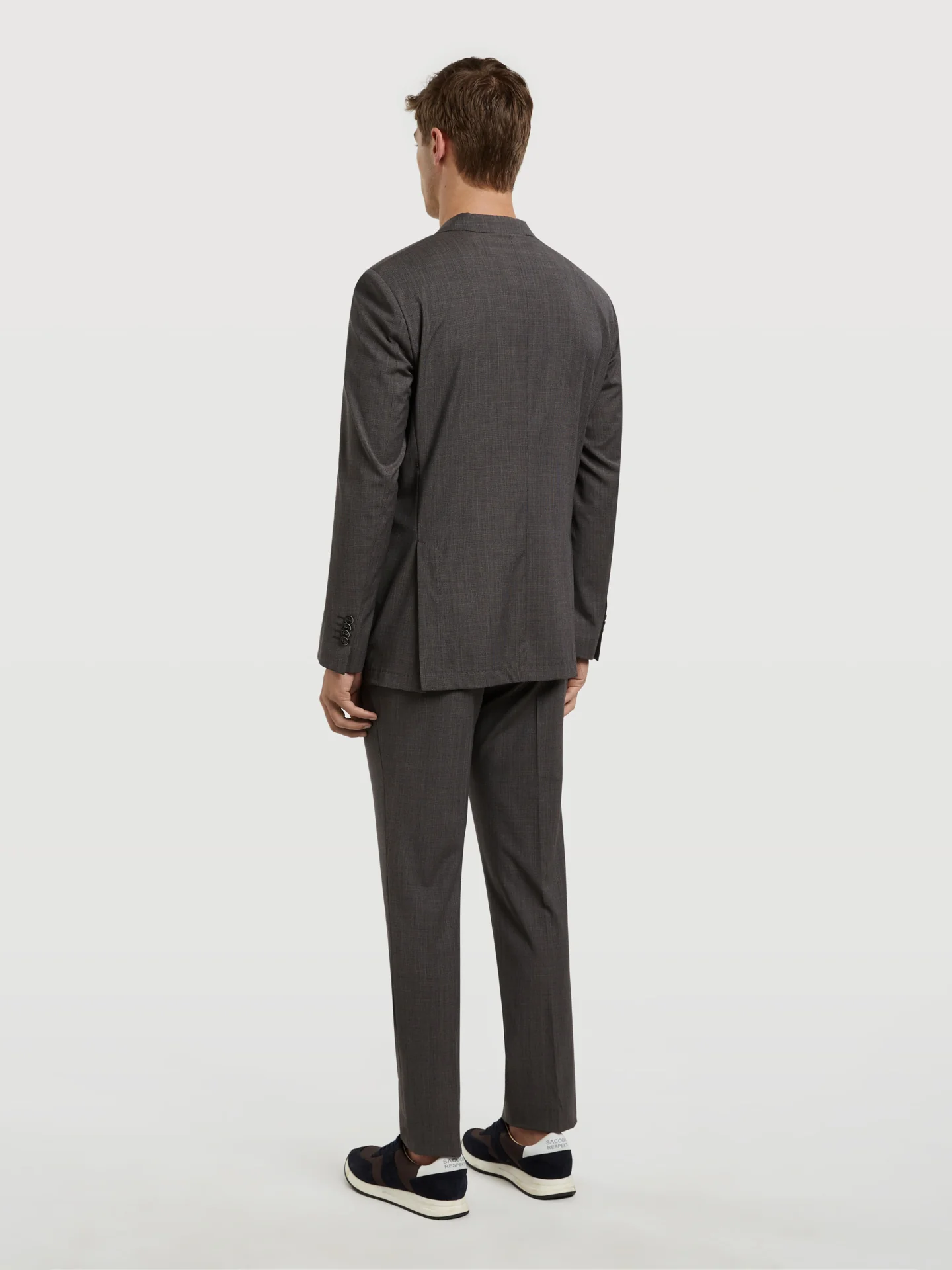 Slim Fit K-Jump Pied-poule Suit - Image 2