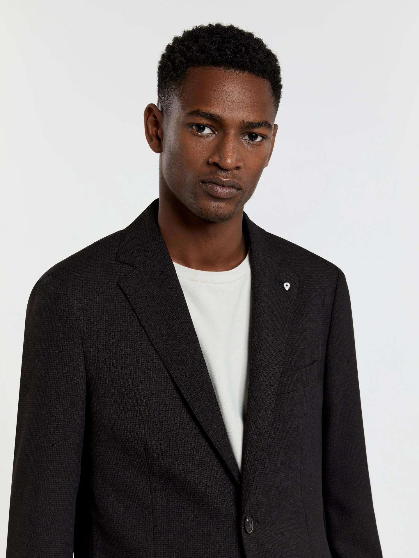 Slim fit k-motion pied-poule suit - Image 2