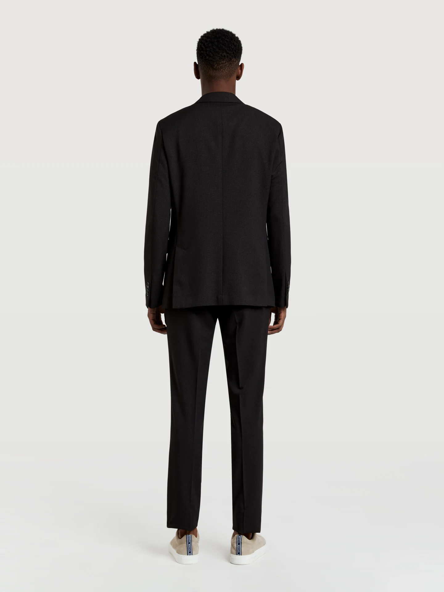 Slim fit k-motion pied-poule suit - Image 4