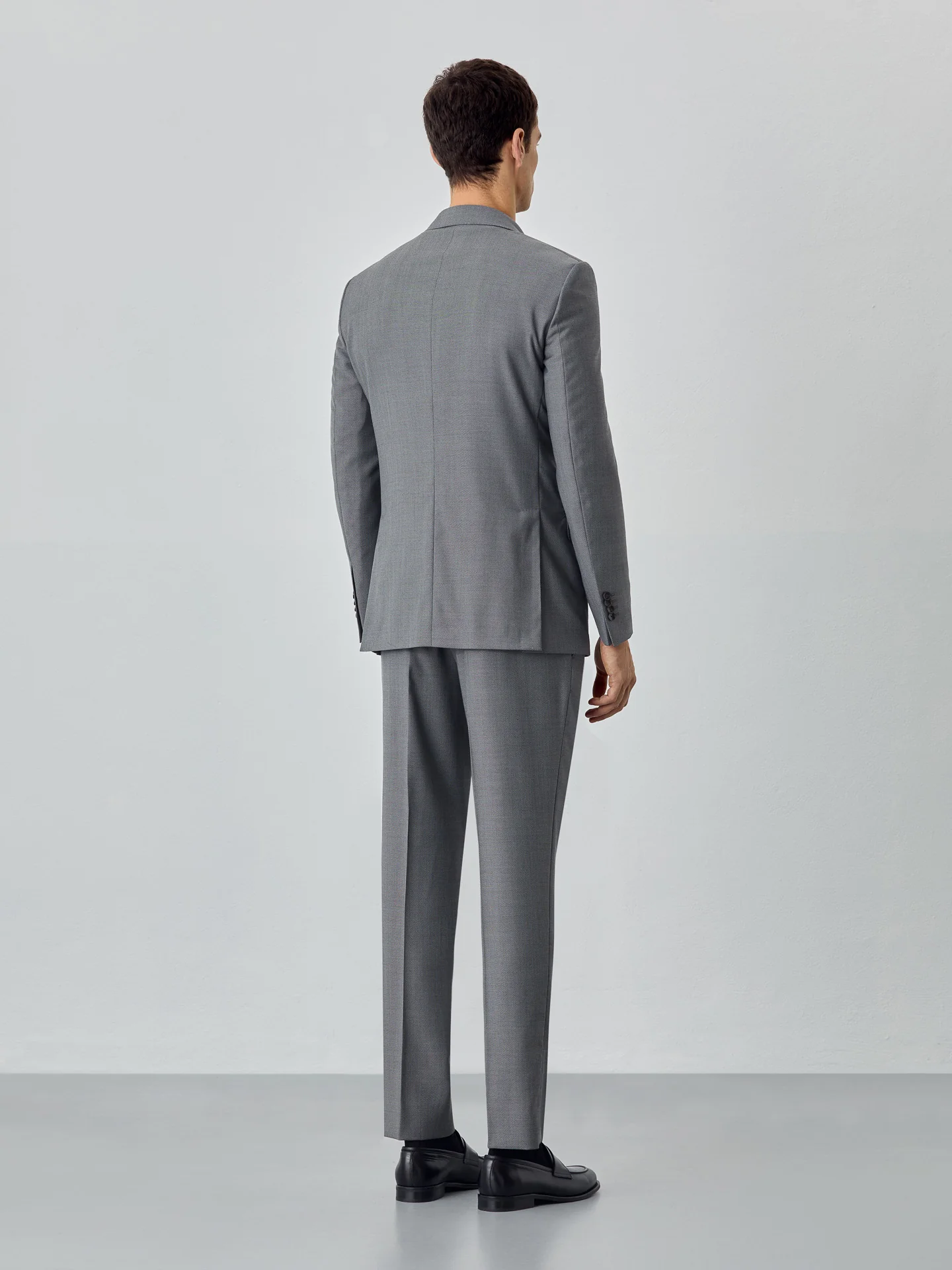 Slim fit K-Stretch Birdeye Suit - Image 3