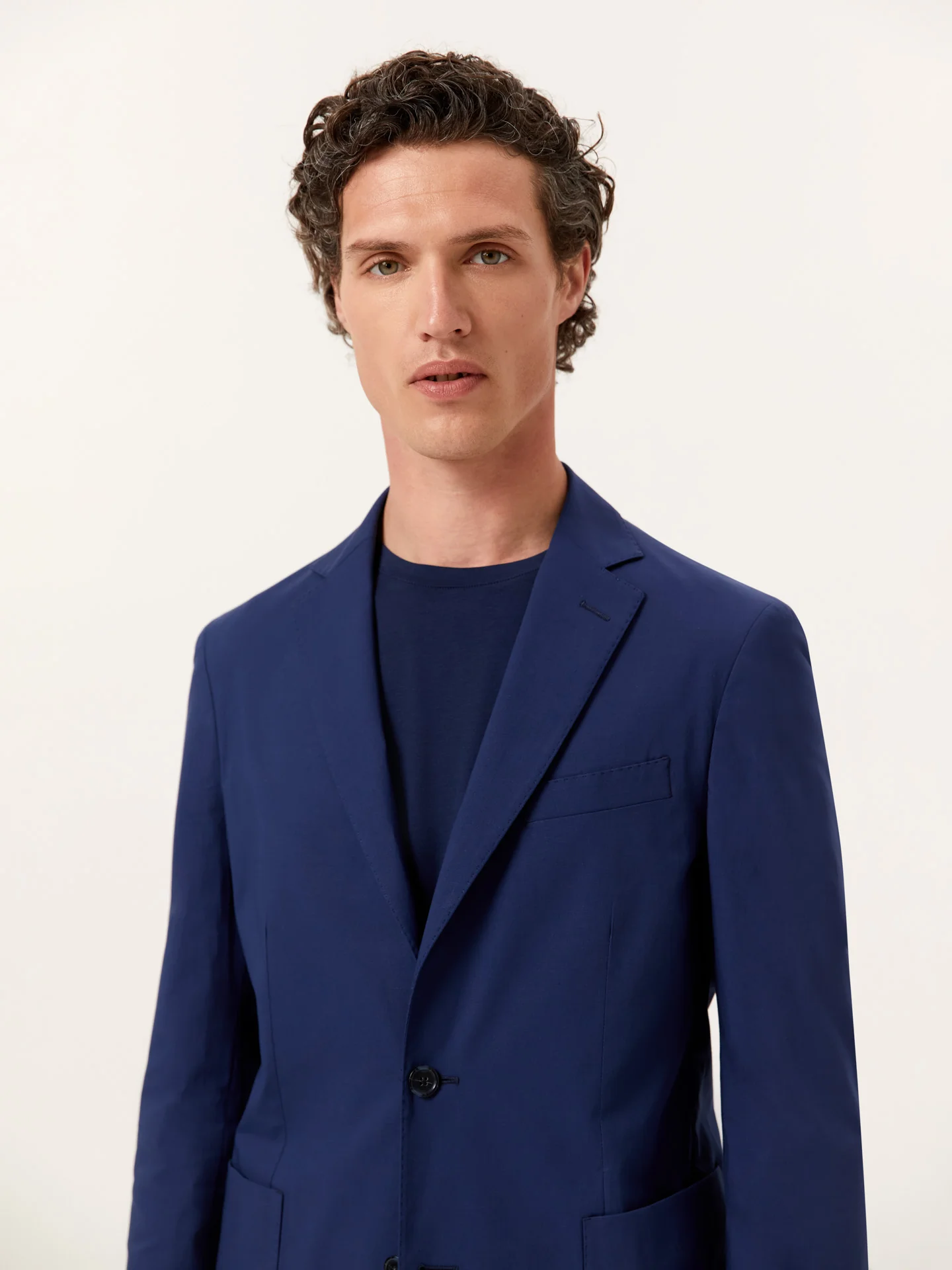 Slim Fit K.Comfort Suit in Italian Comfort Cotton - Image 2