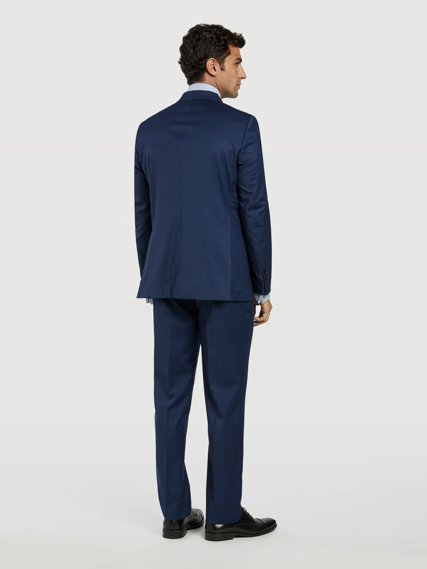 Slim fit nailhead business suit - Image 4