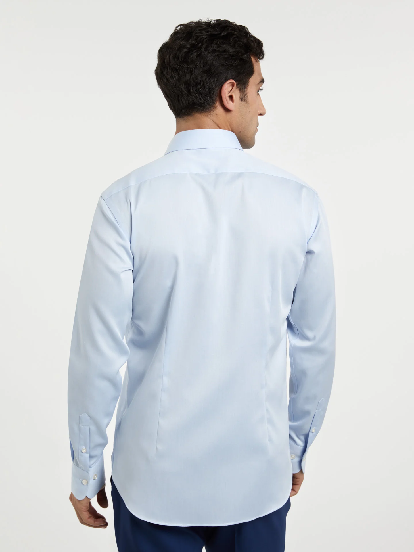 Slim Fit Non-Iron twill Formal Shirt - Image 3