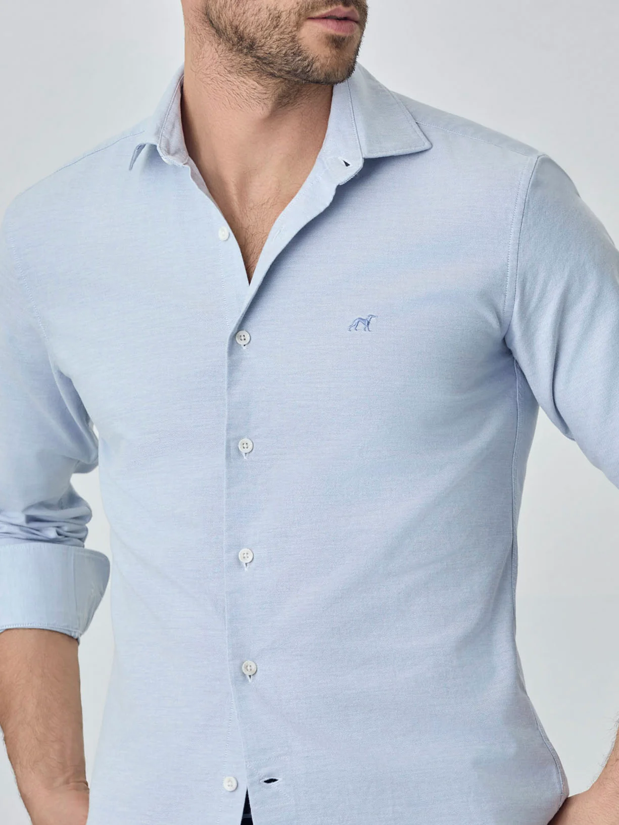 Slim fit oxford shirt - Image 2