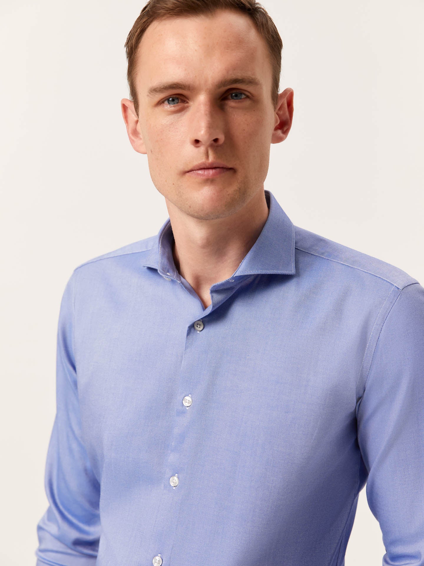 Slim Fit Oxford Shirt with Dublin Collar - Image 4