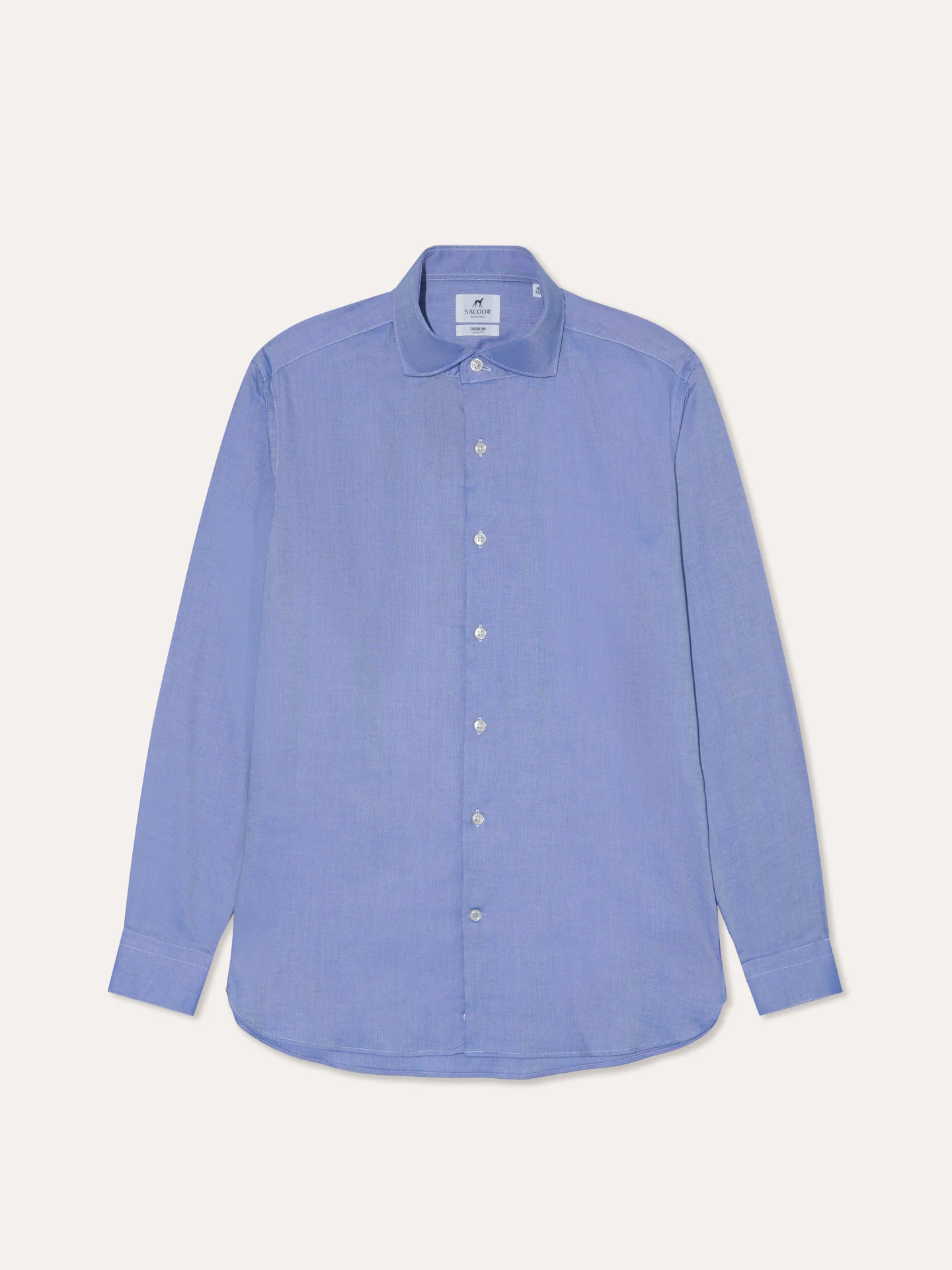 Slim Fit Oxford Shirt with Dublin Collar - Image 5