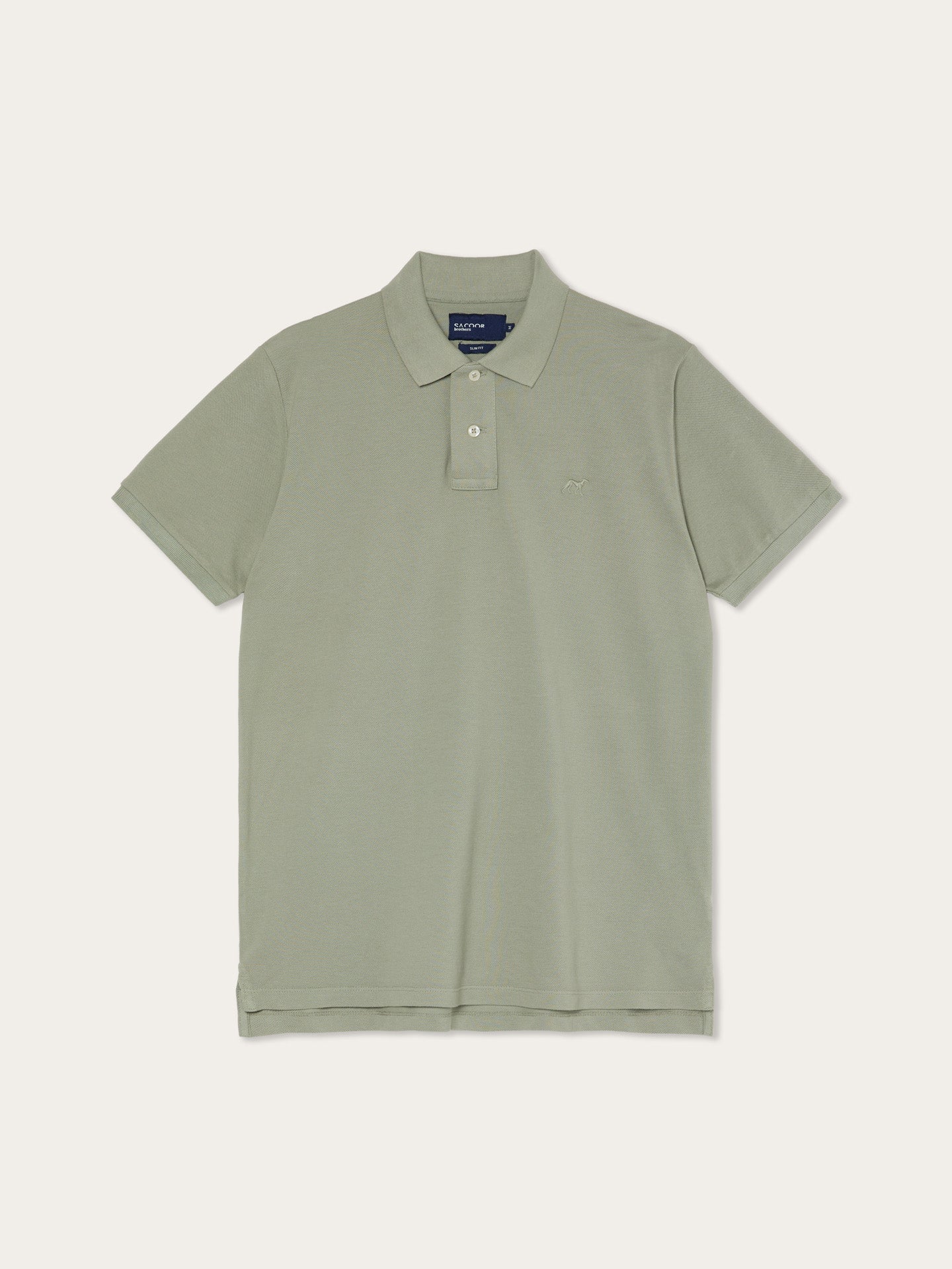 Slim fit piqué polo shirt Garment Dye Edition - Image 12