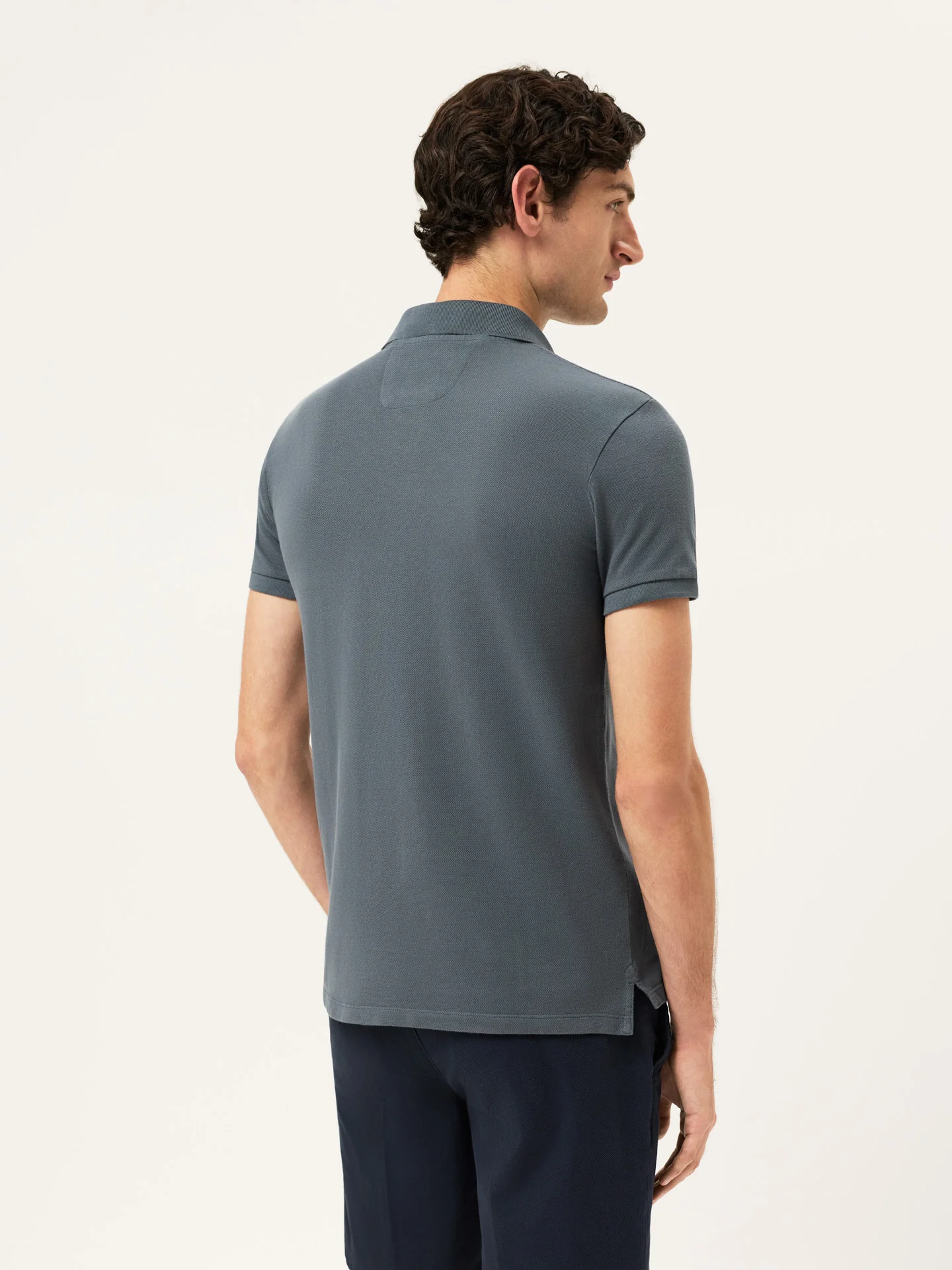 Slim fit piqué polo shirt Garment Dye Edition - Image 15